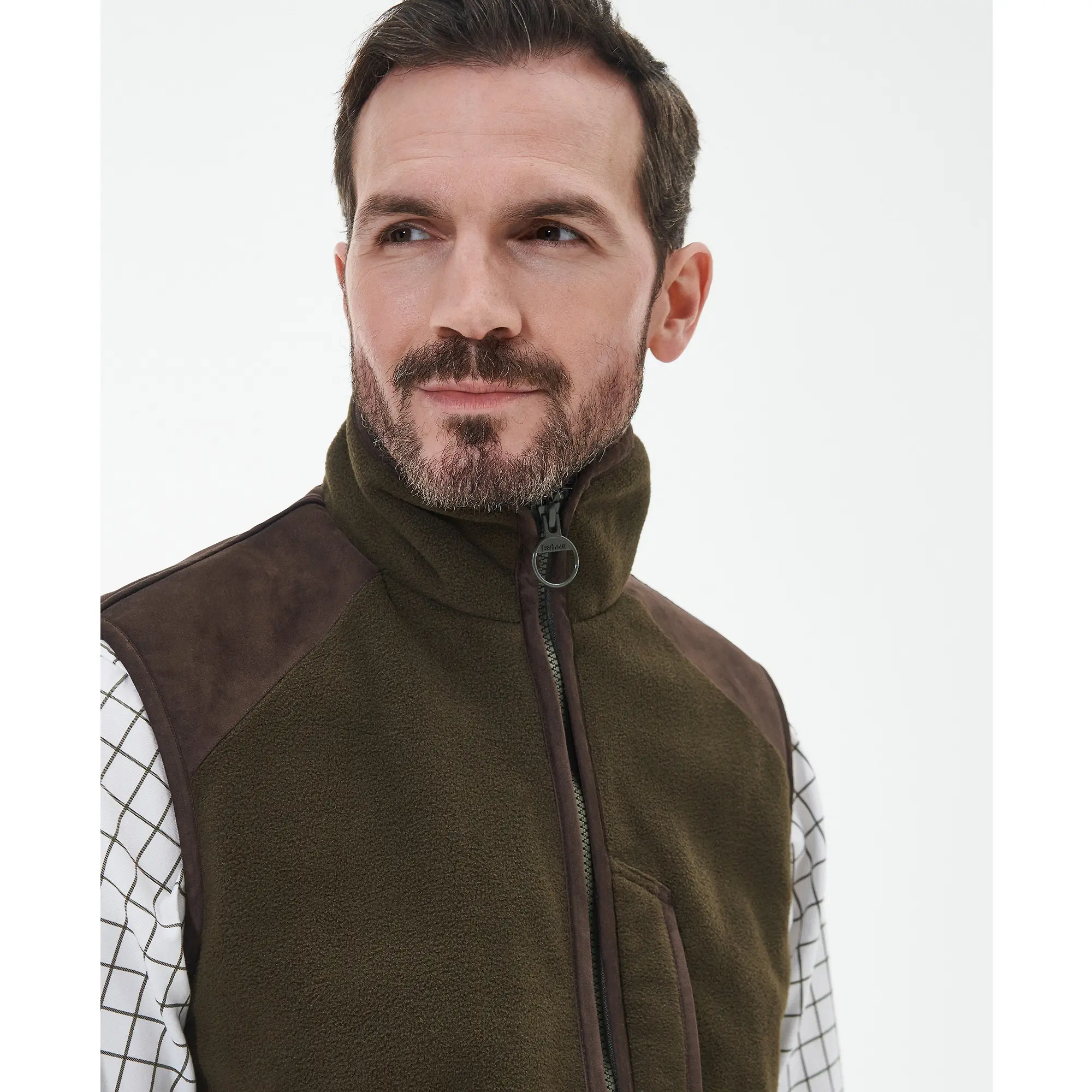 Product image 3 of 5 of Barbour Men's Active Fleece Gilet - Olive