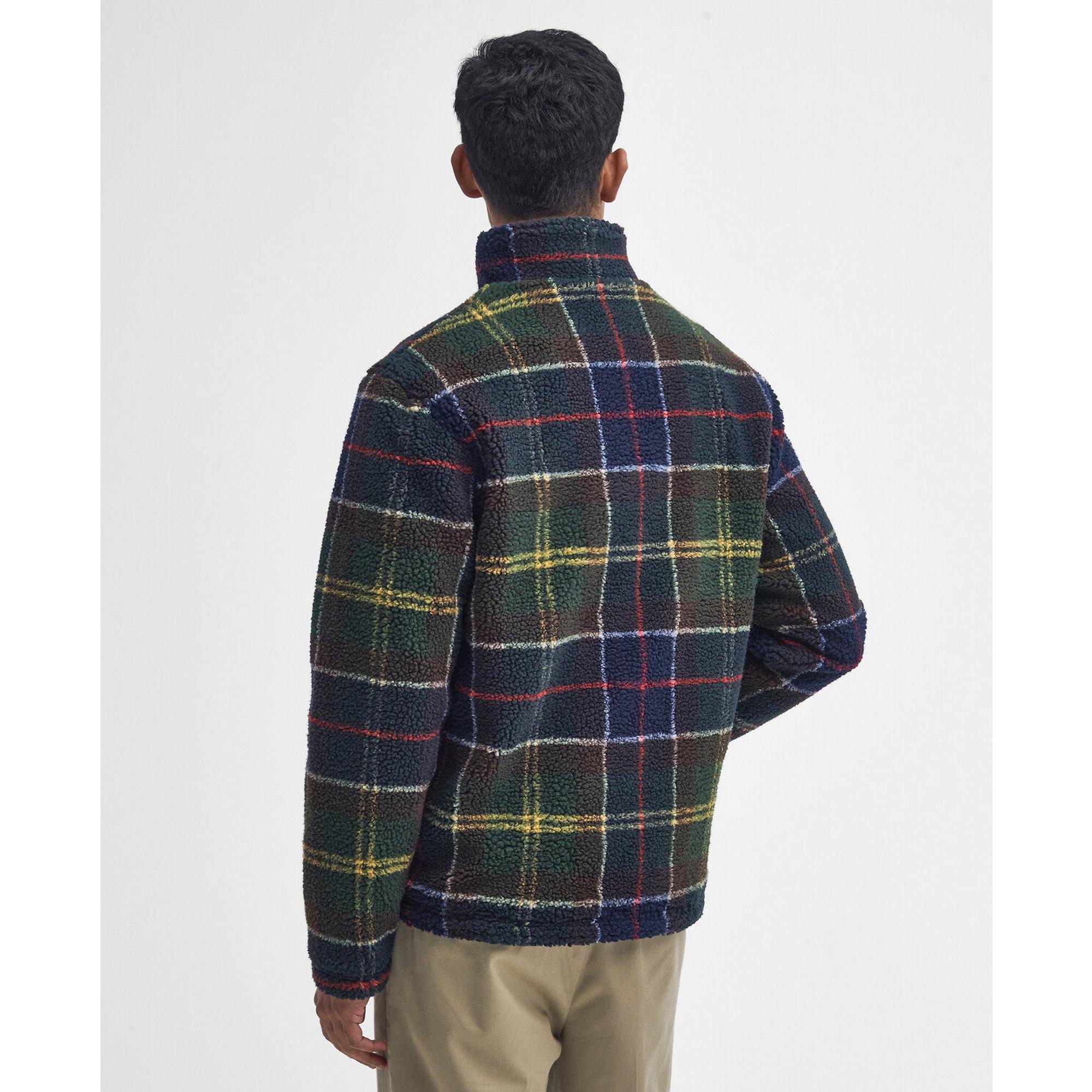 Barbour Men's Tartan Zip Through Fleece - Classic Tartan | British
