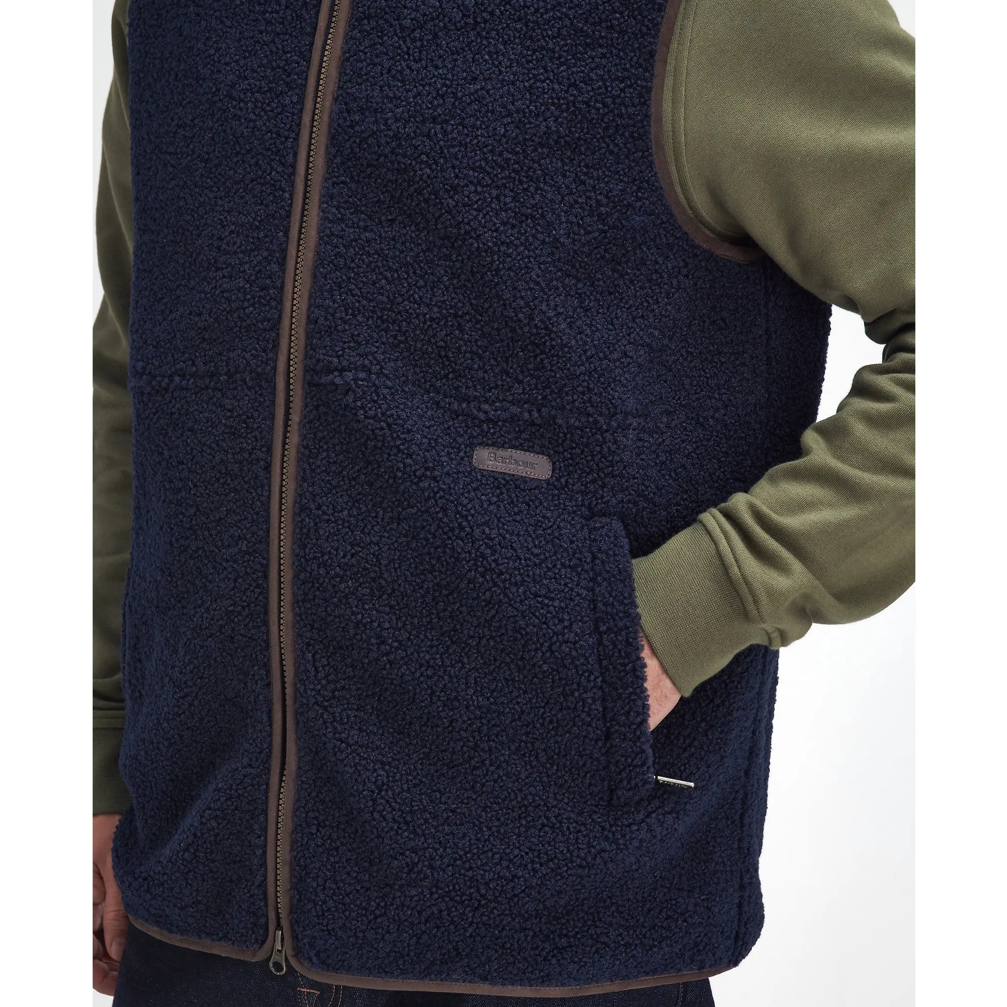 Product image 6 of 6 of Barbour Men's Rydal Fleece Gilet - Navy
