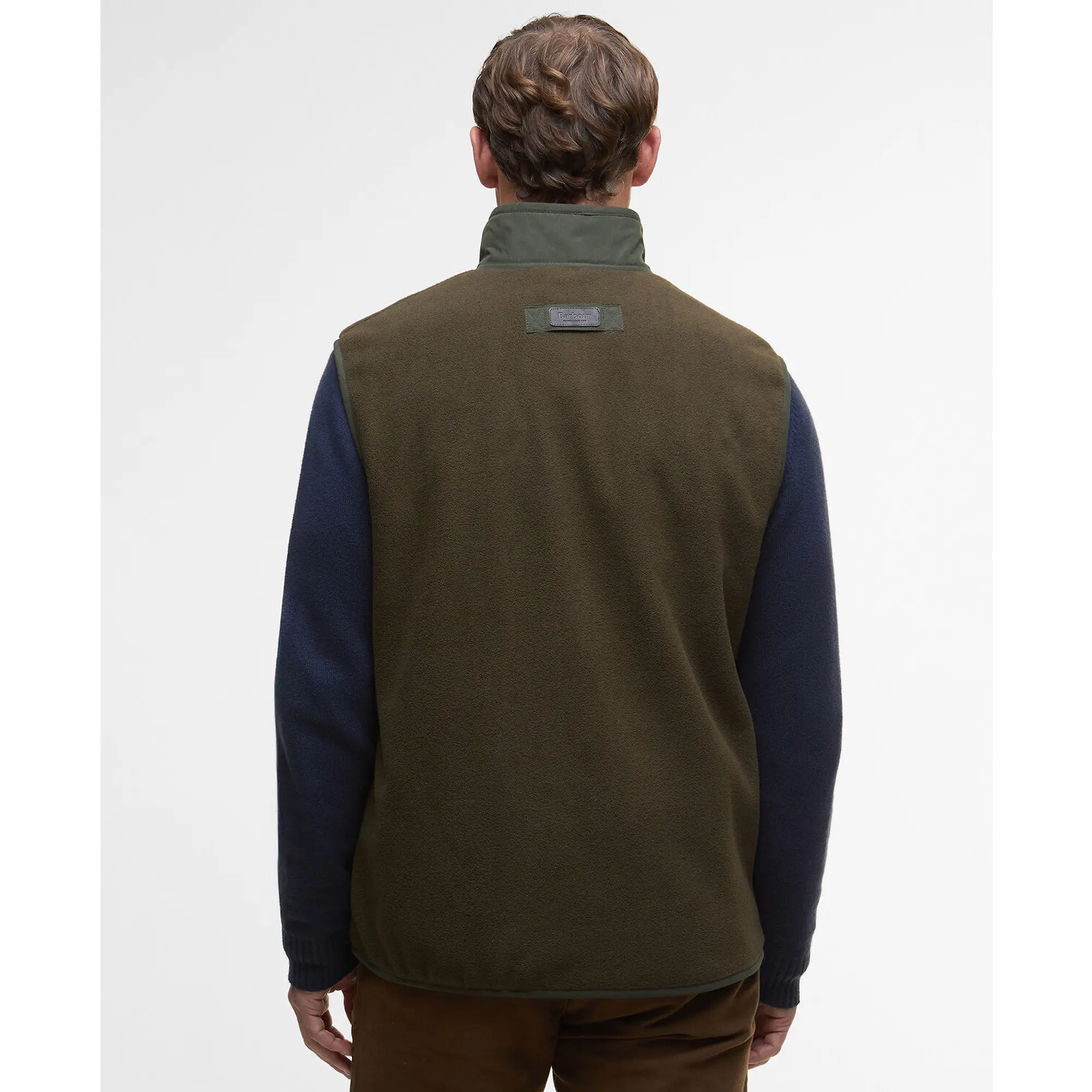 Product image 4 of 7 of Barbour Men's Lowich Fleece Gilet - Olive