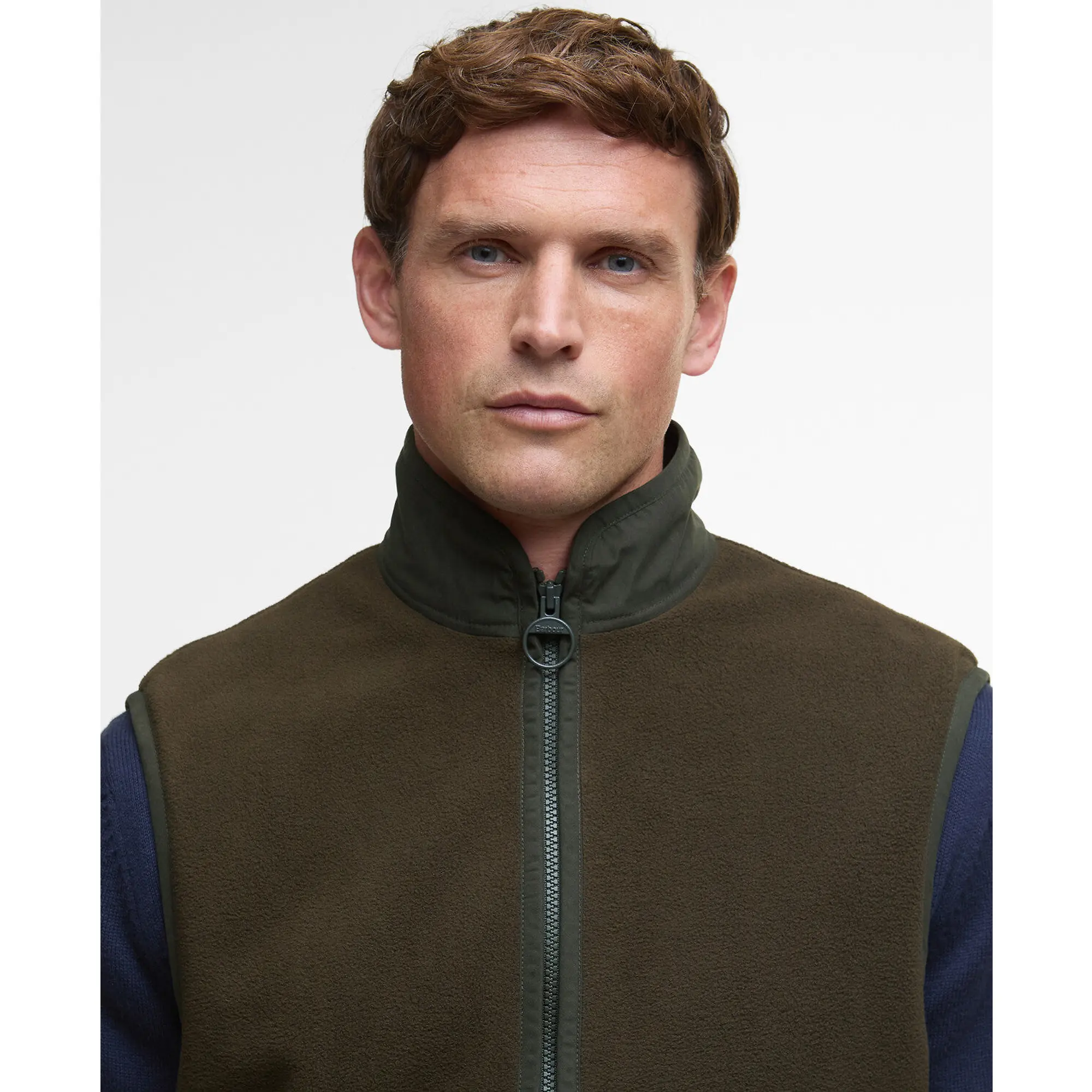 Product image 5 of 7 of Barbour Men's Lowich Fleece Gilet - Olive