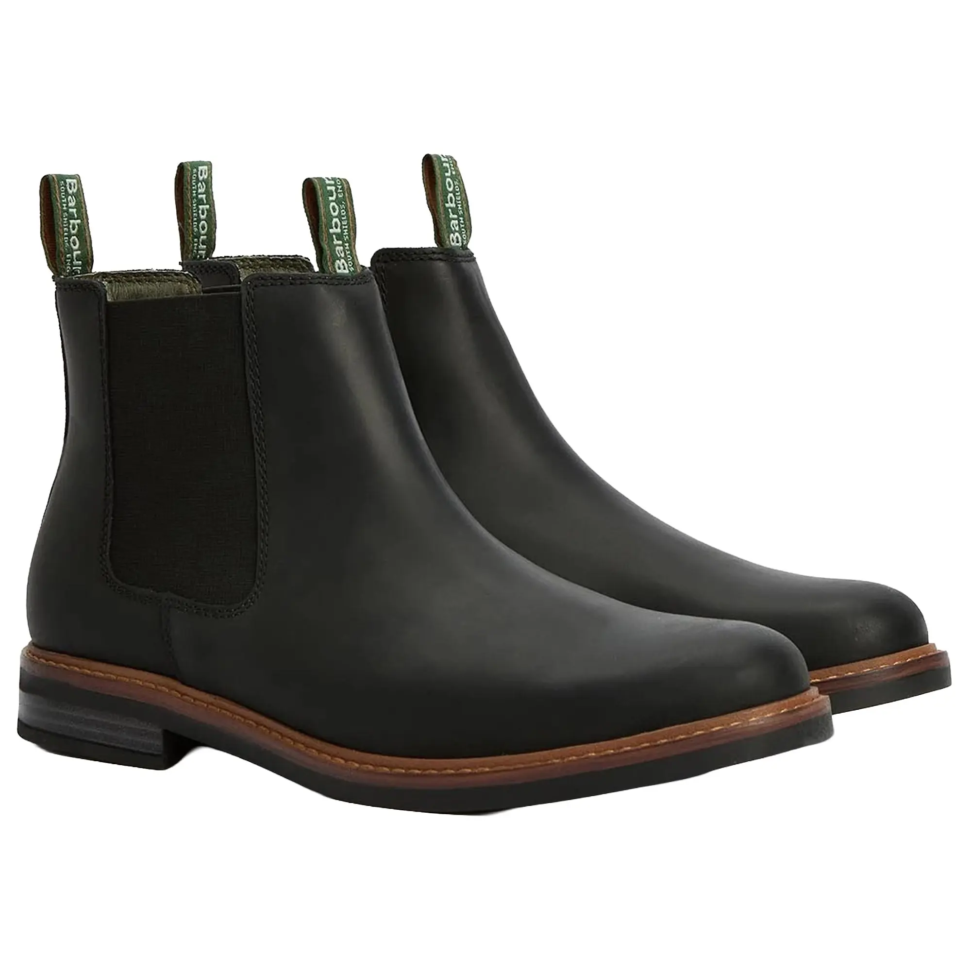 Product image 1 of 7 of Barbour Men's Farsley Chelsea Boots - Black