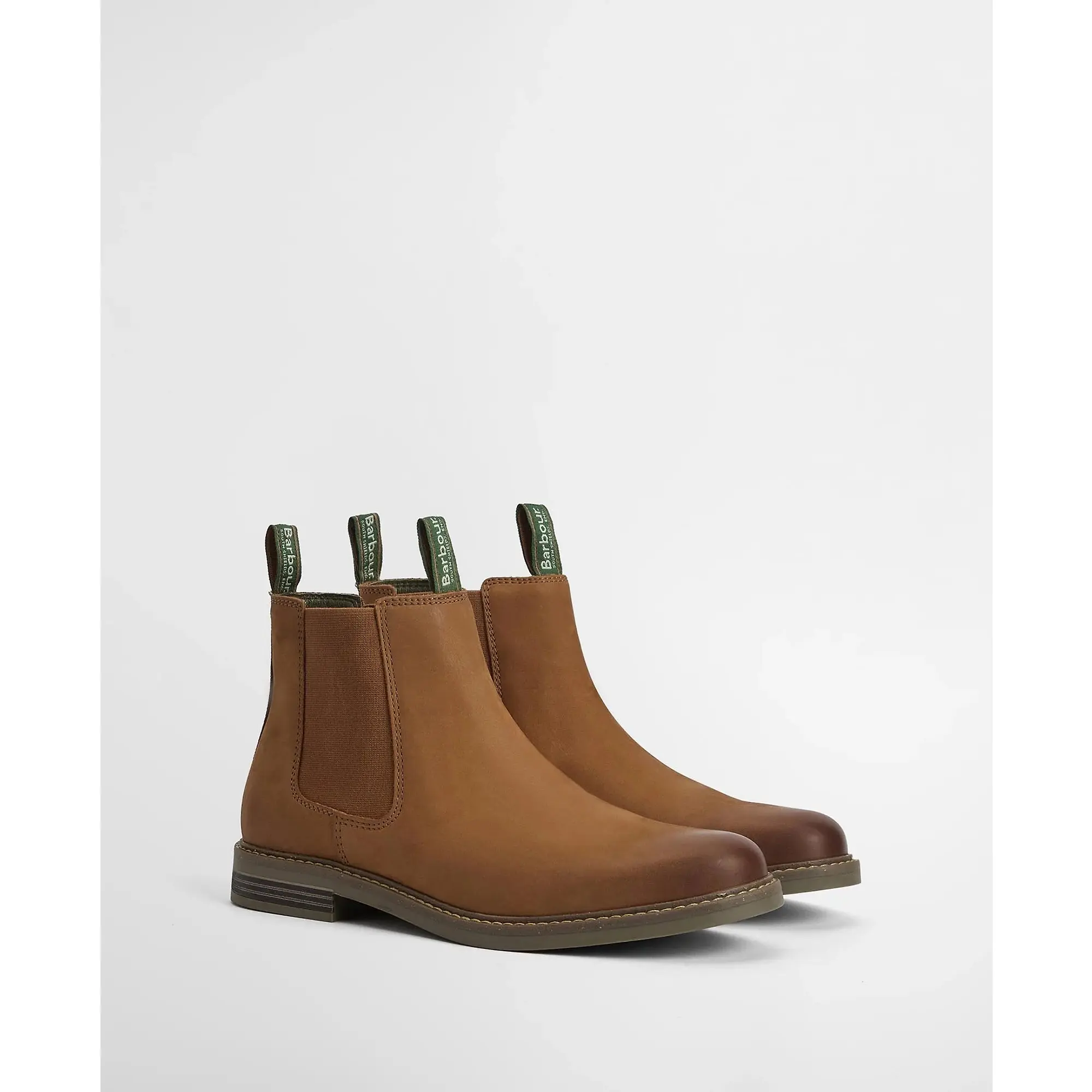 Product image 2 of 6 of Barbour Men's Farsley Chelsea Boots - Dark Tan