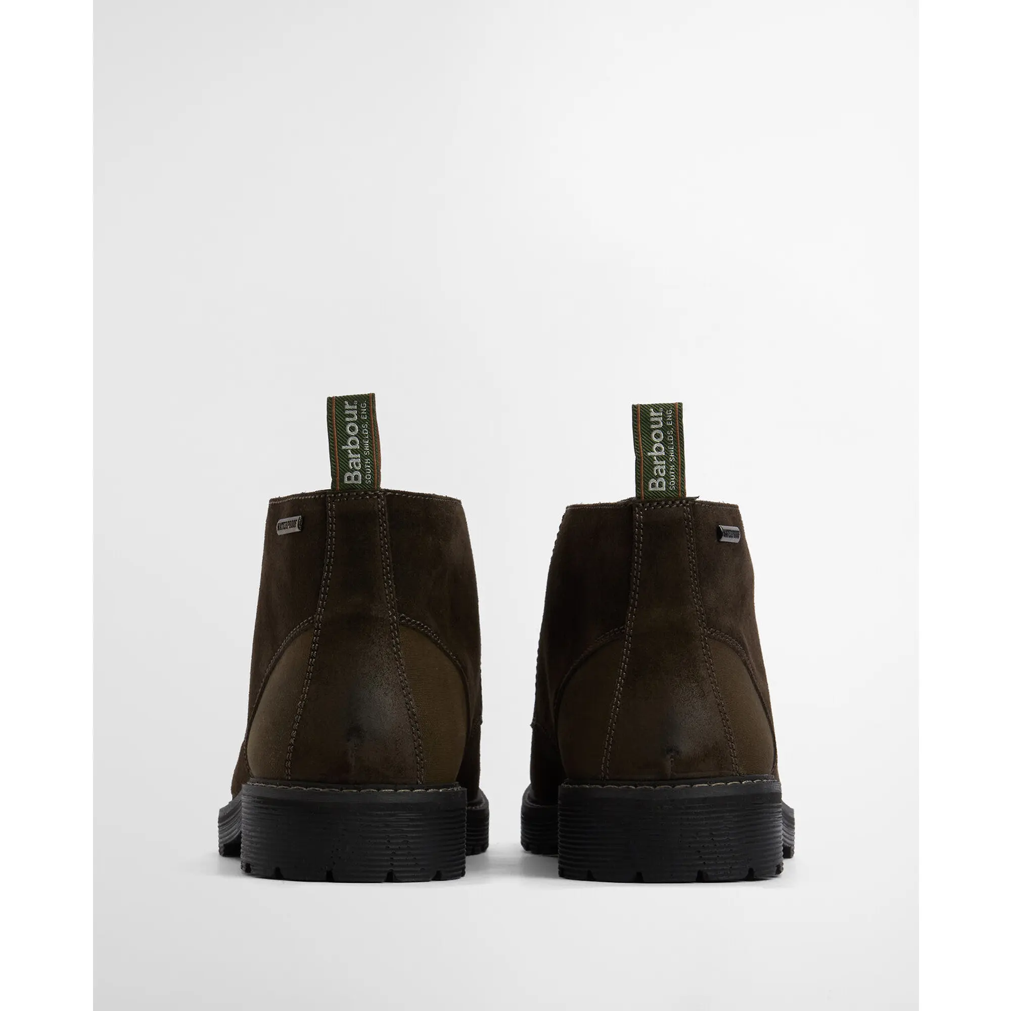 Product image 4 of 10 of Barbour Men's Maxwell Chukka Boots - Oiled Brown Suede