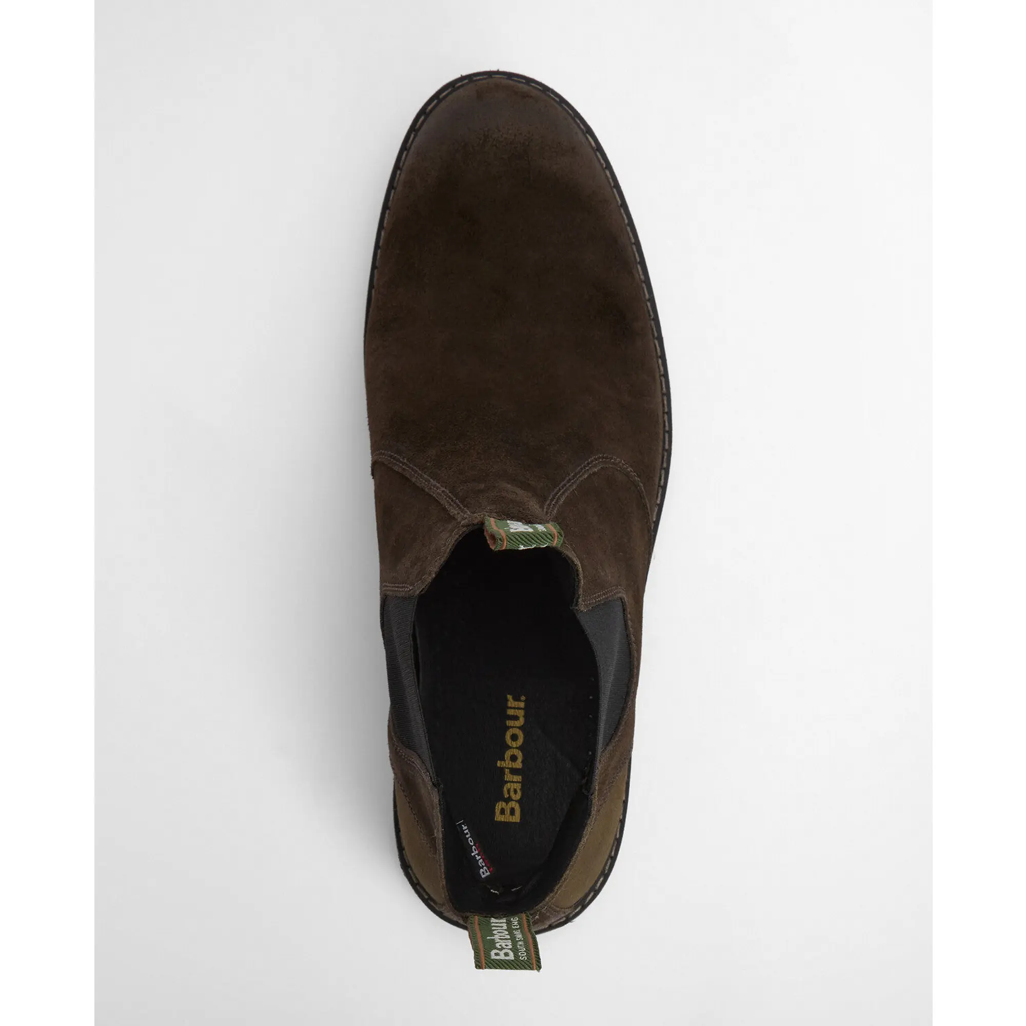 Product image 8 of 11 of Barbour Men's Patton Chelsea Boots - Oiled Brown Suede