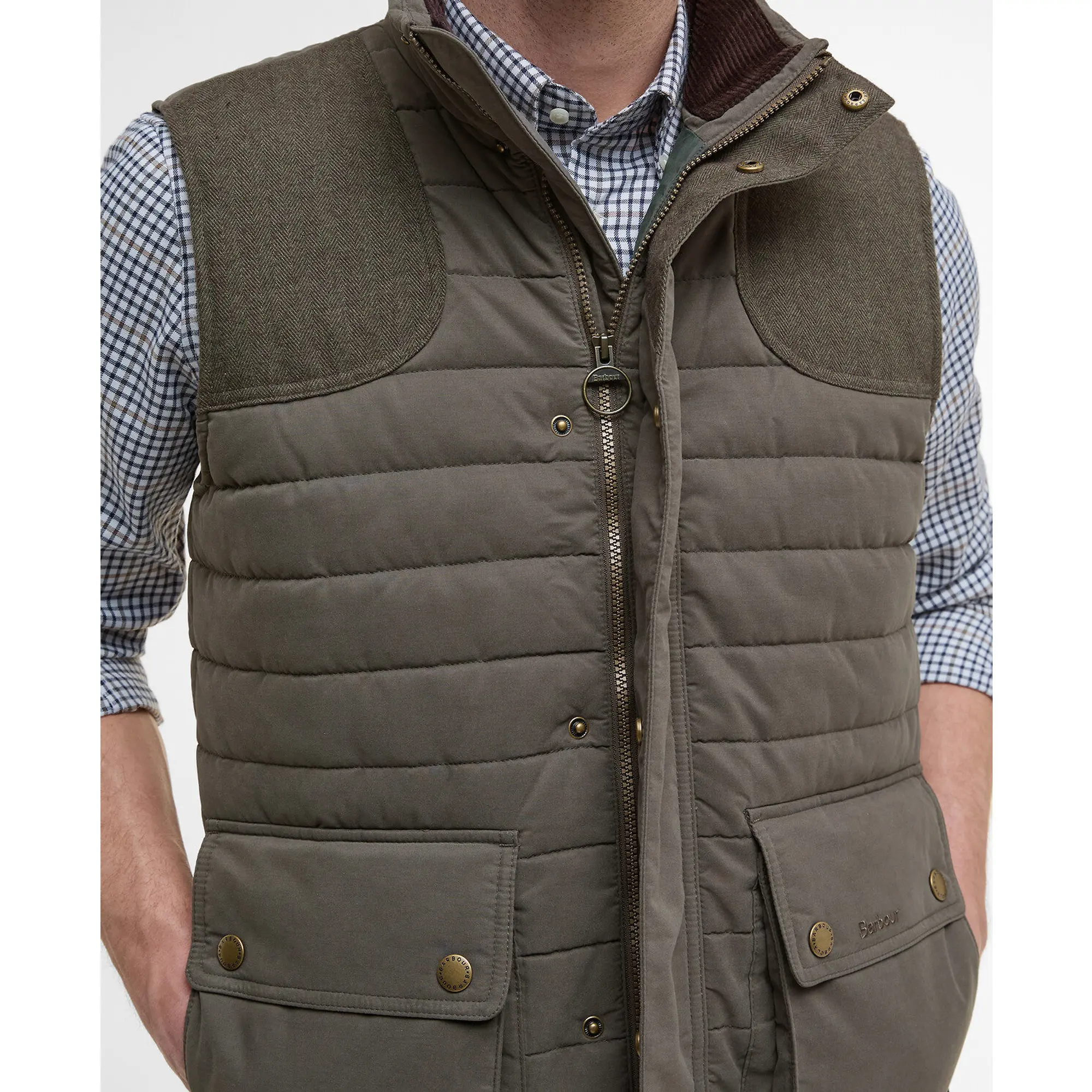 Product image 6 of 8 of Barbour Men's Bradford Gilet - Forest