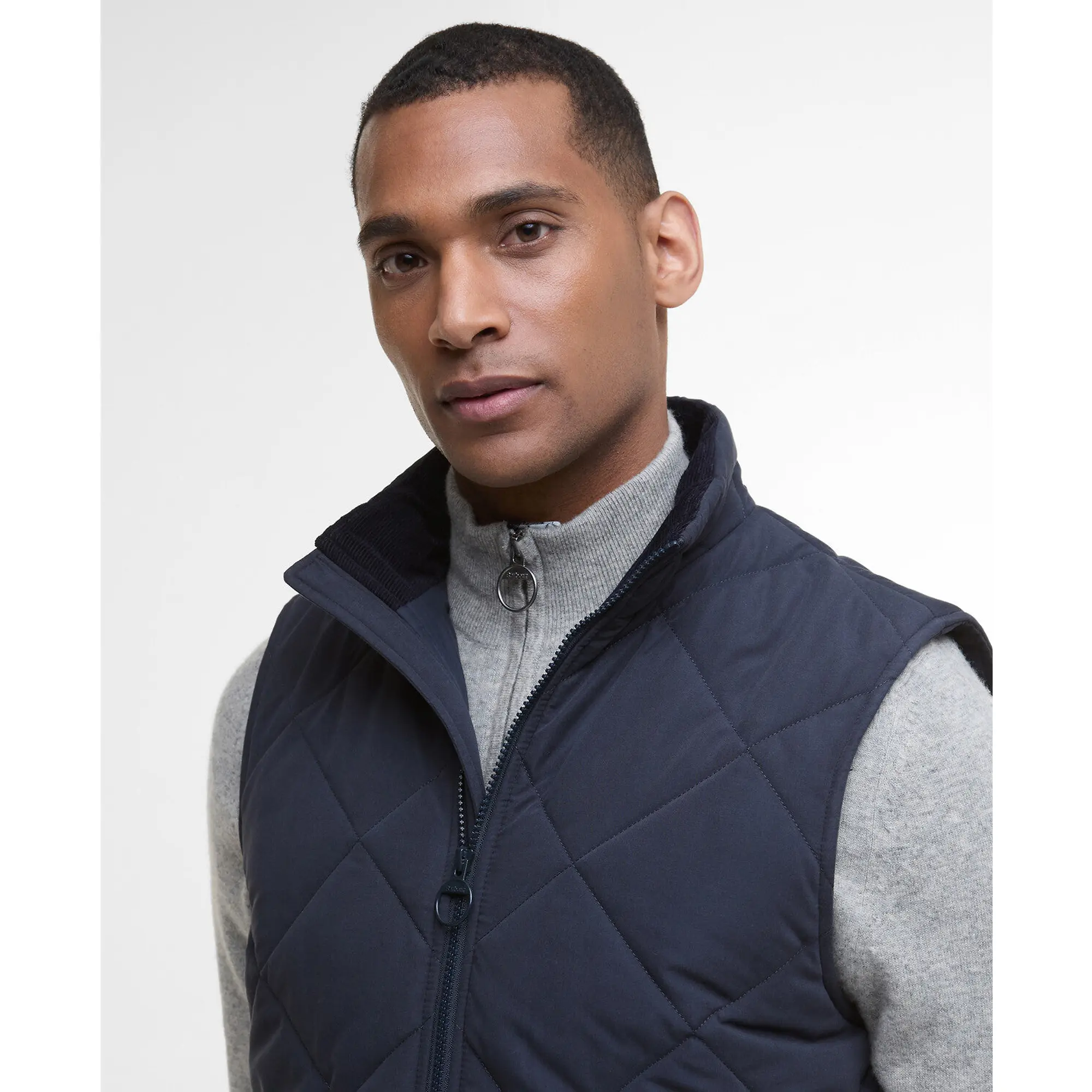 Product image 5 of 7 of Barbour Men's City Chelsea Quilted Gilet - Dark Navy/Midnight Oak