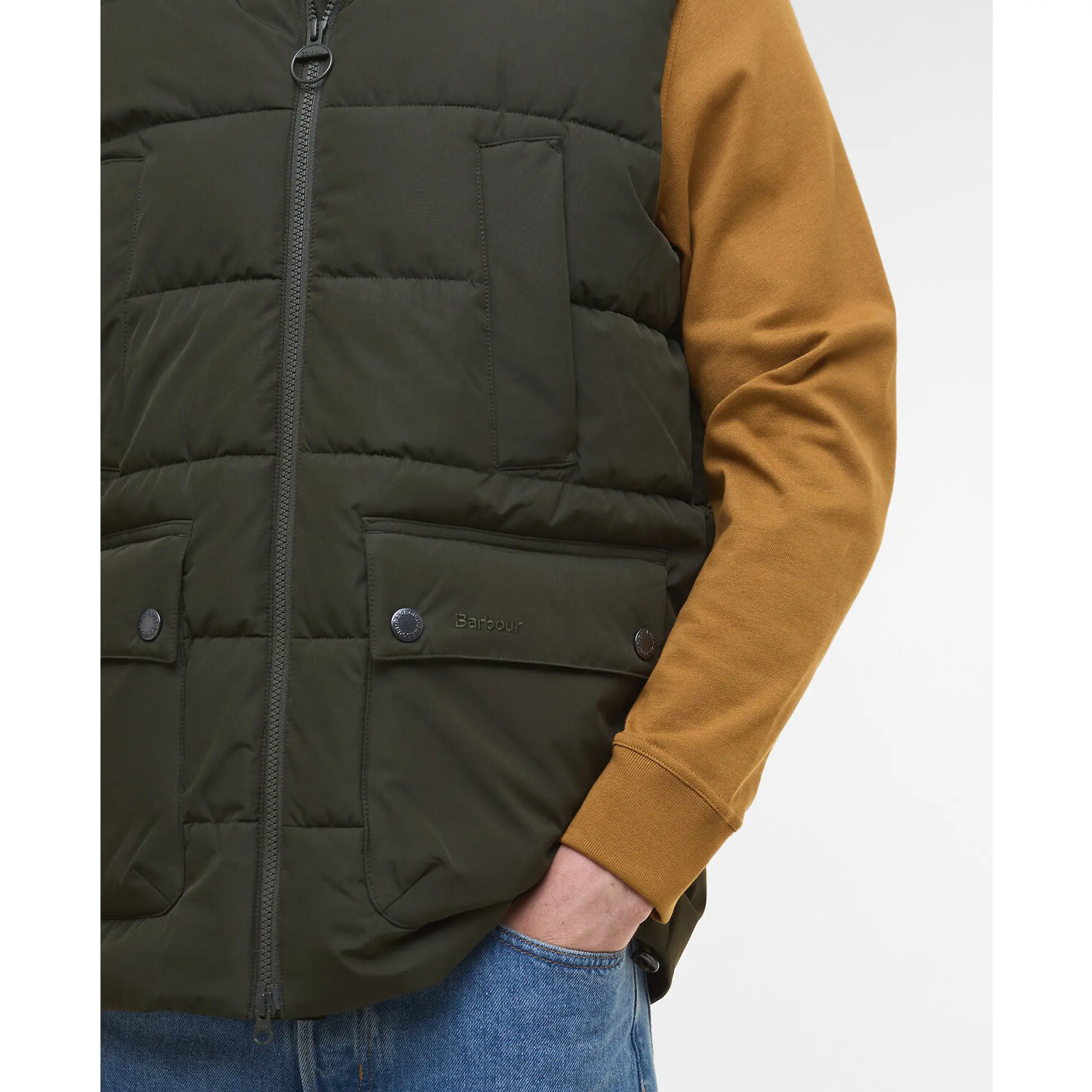 Product image 6 of 7 of Barbour Men's Bedale Puffer Gilet - Sage