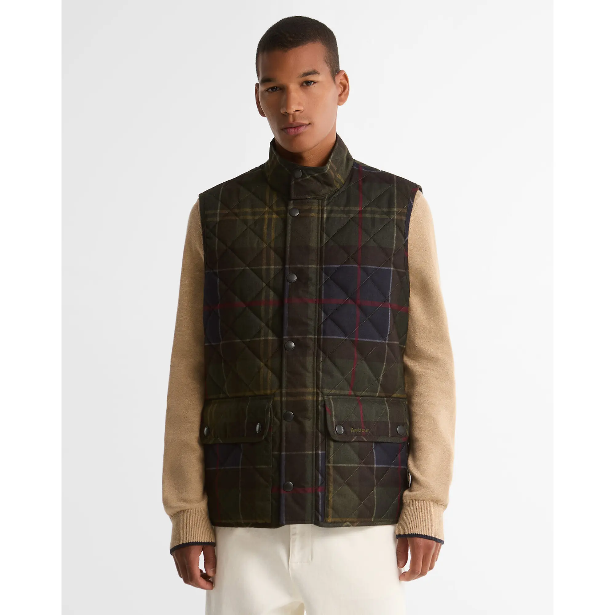 Product image 2 of 7 of Barbour Men's Tartan Lowerda Classic Gilet - Classic Tartan