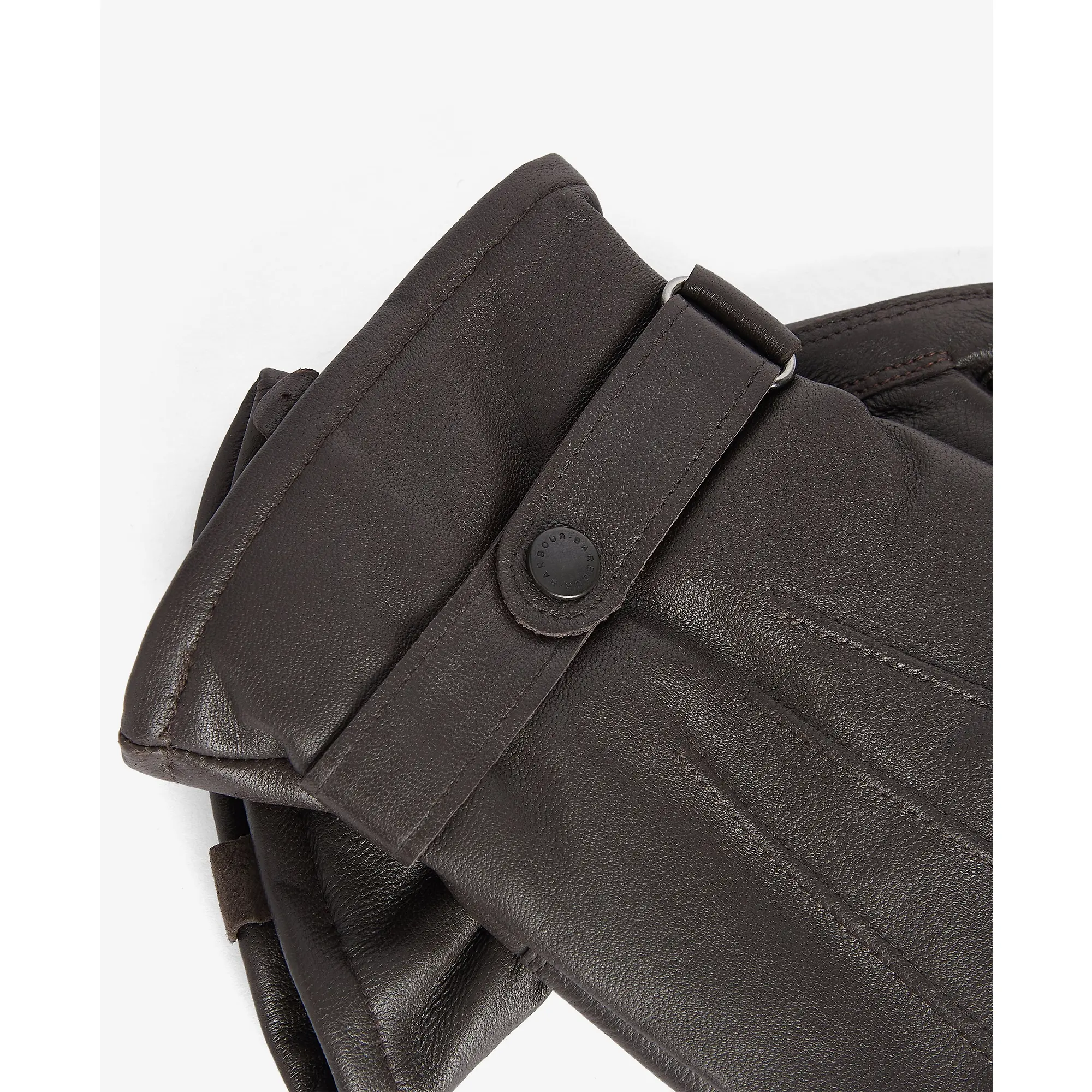 Product image 2 of 3 of Barbour Men's Burnished Leather Thinsulate Gloves - Brown