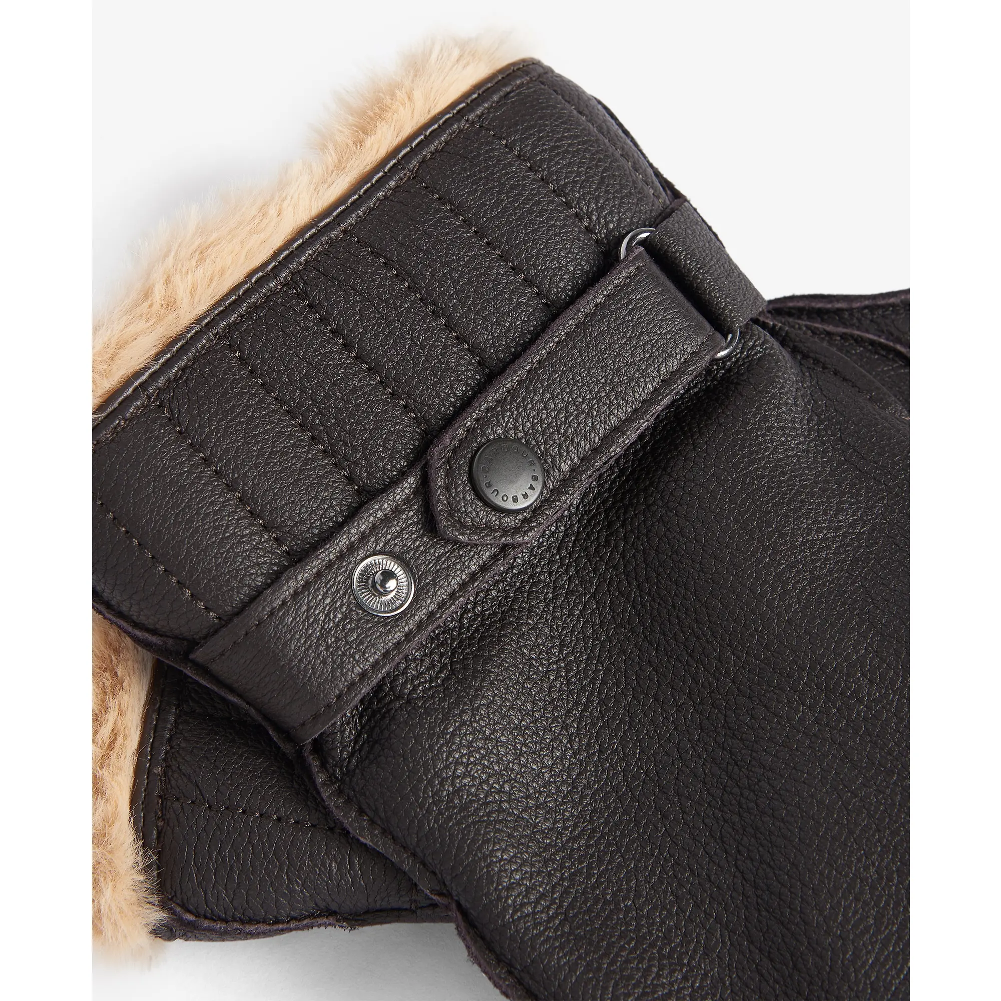 Product image 2 of 4 of Barbour Men's Leather Utility Gloves - Brown