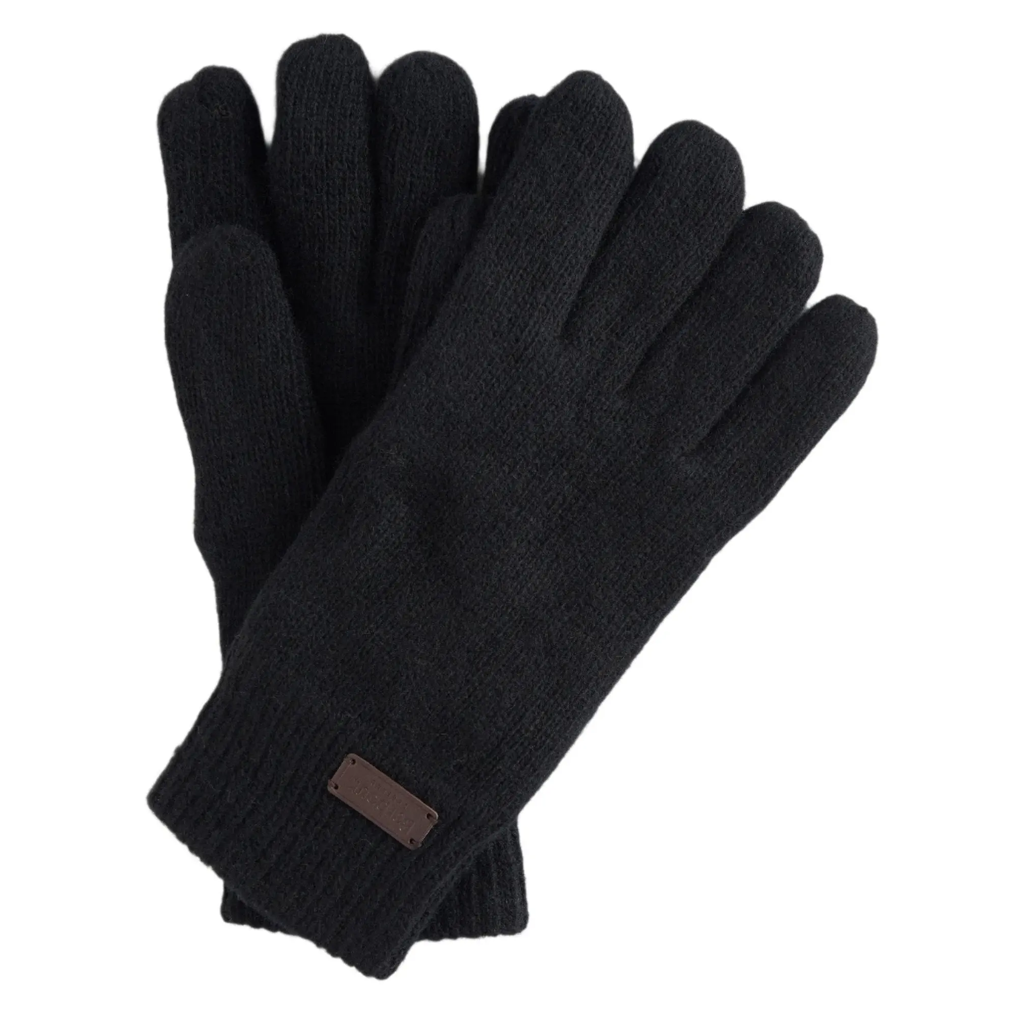 Product image 1 of 3 of Barbour Men's Carlton Knitted Gloves - Black