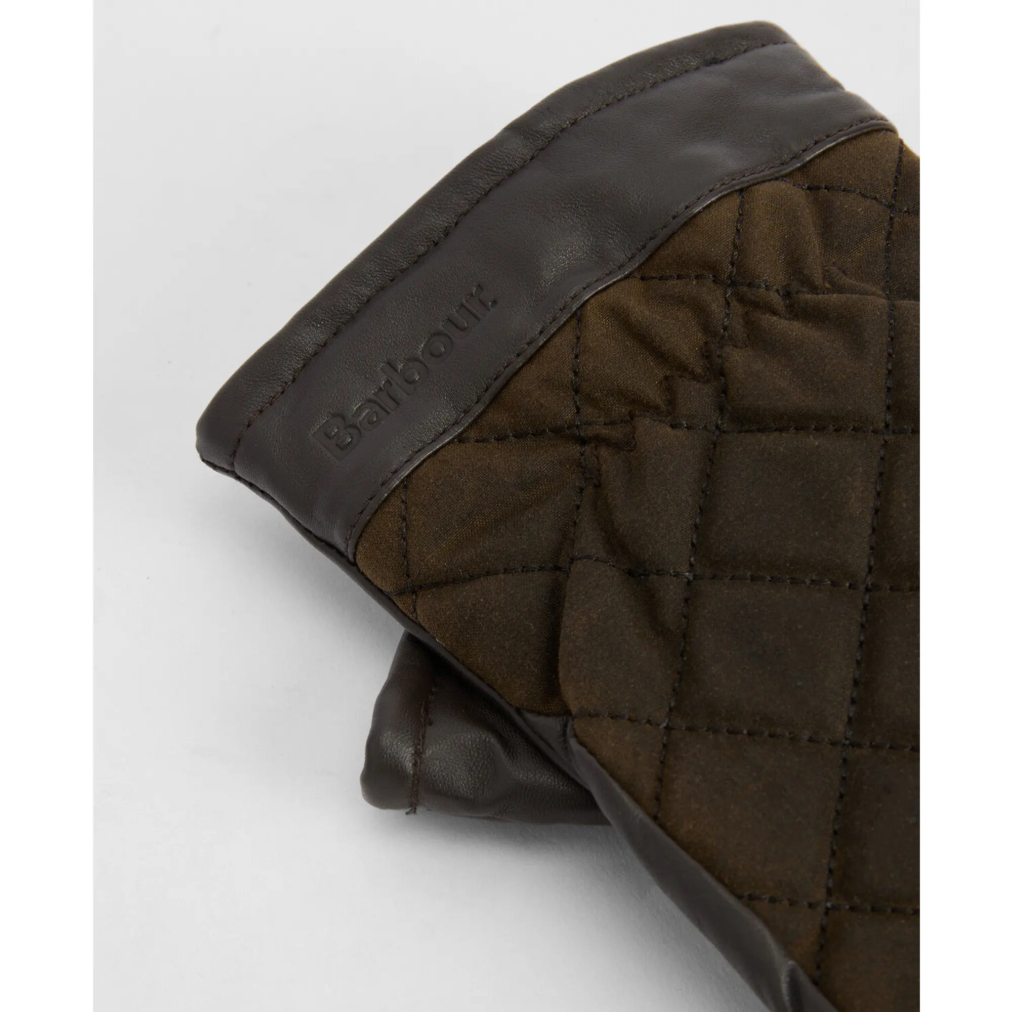Product image 3 of 3 of Barbour Men's Dalegarth Gloves - Olive/Brown