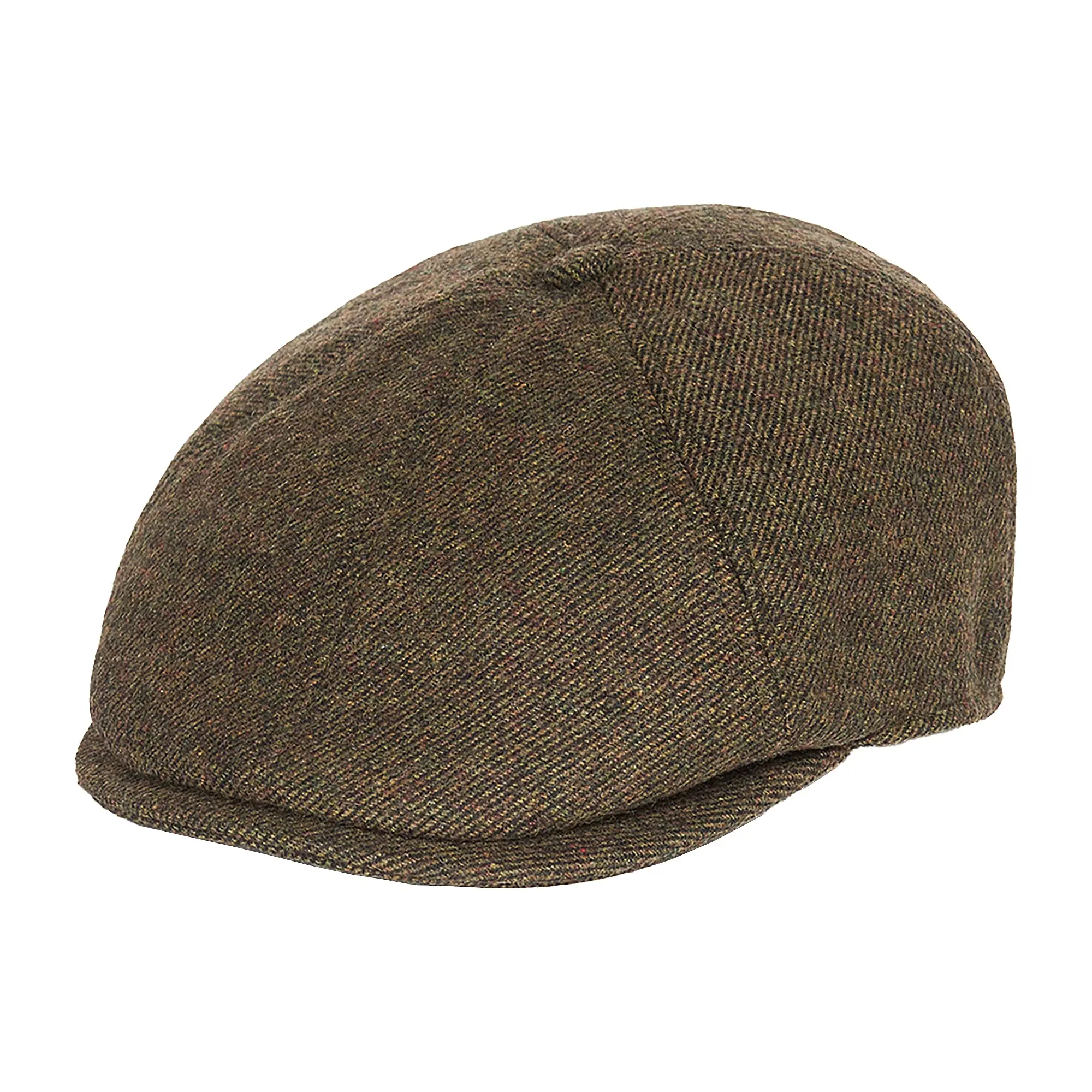 Product image 1 of 4 of Barbour Men's Claymore Baker Boy Hat - Olive Twill