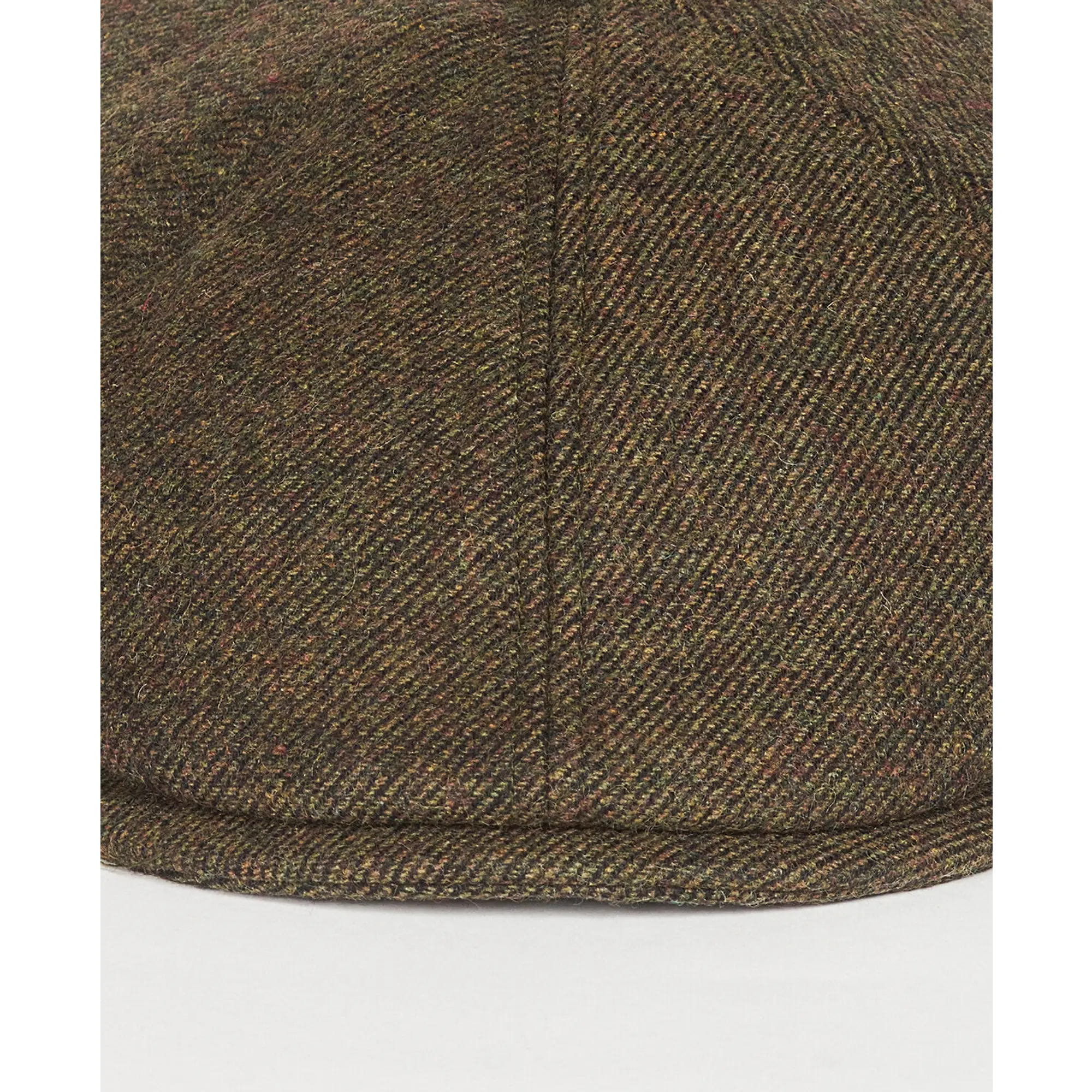 Product image 3 of 4 of Barbour Men's Claymore Baker Boy Hat - Olive Twill
