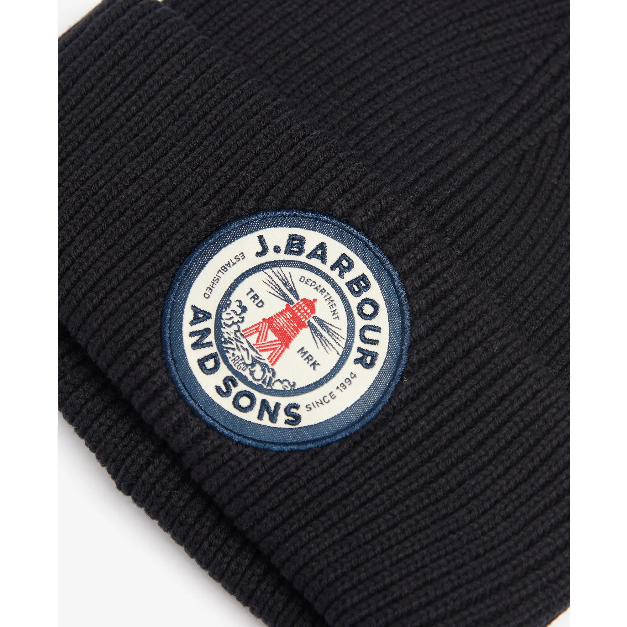 Product image 3 of 4 of Barbour Men's Dunford Beanie - Navy