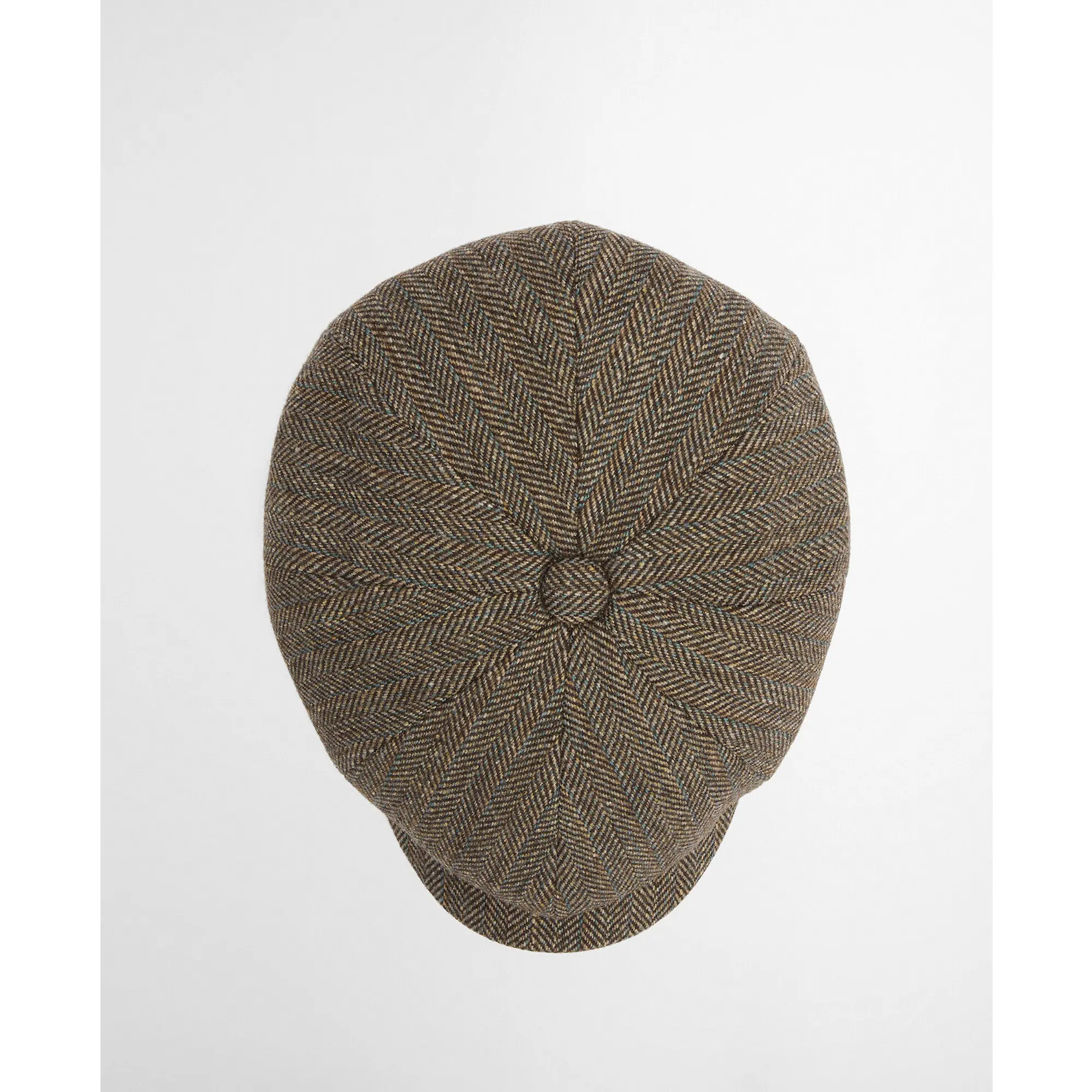 Product image 6 of 9 of Barbour Men's Fyne Tweed Baker Boy Cap - Brown