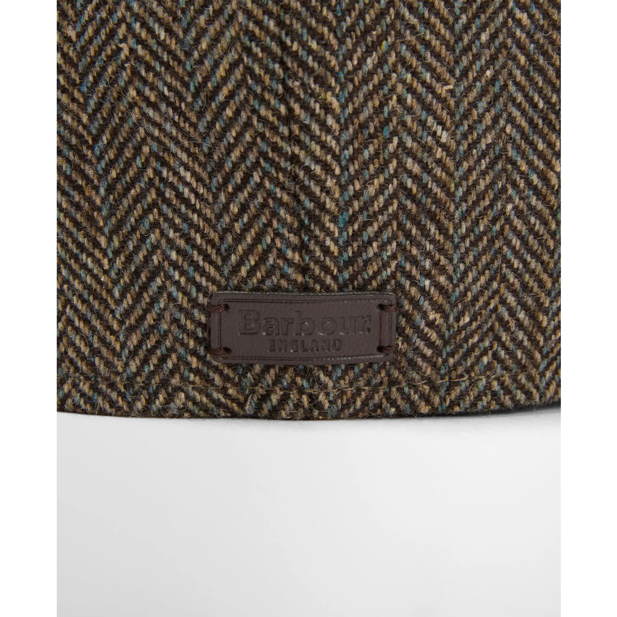 Product image 7 of 9 of Barbour Men's Fyne Tweed Baker Boy Cap - Brown