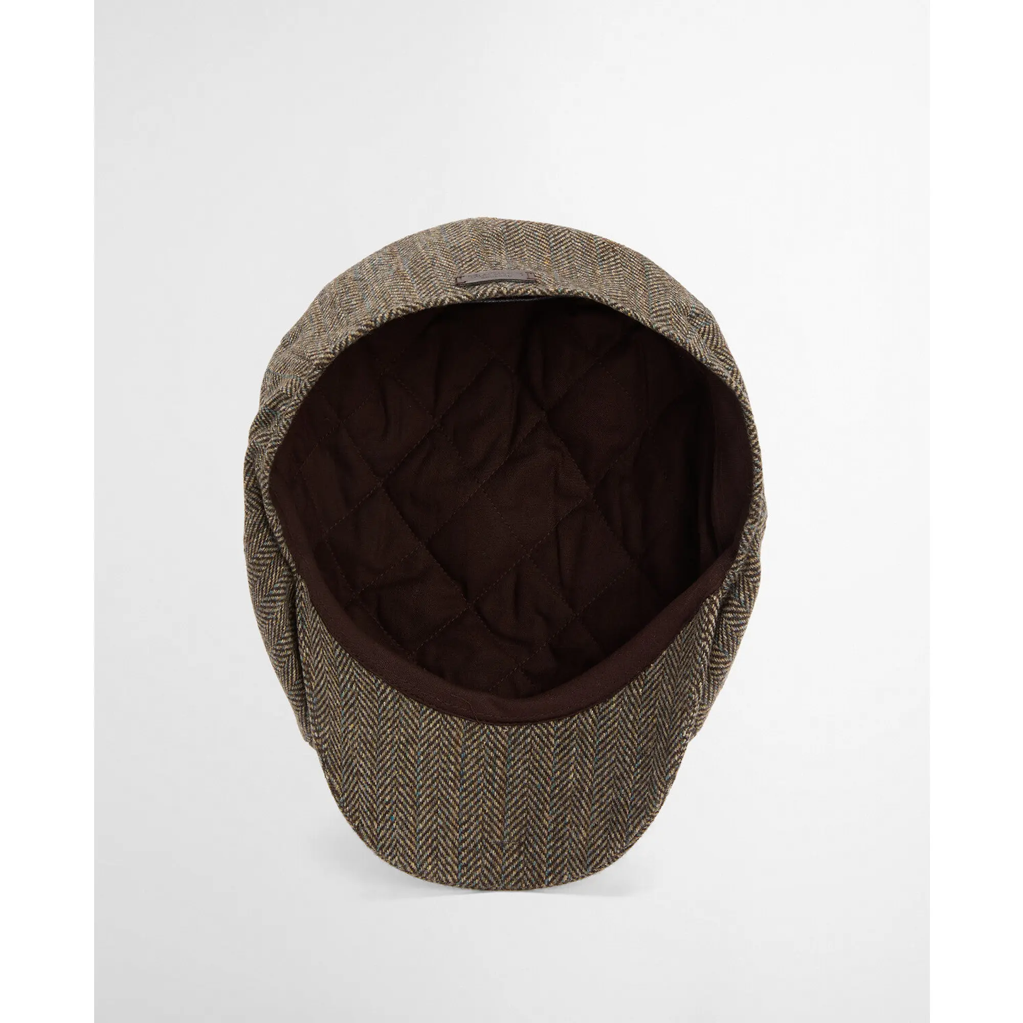 Product image 8 of 9 of Barbour Men's Fyne Tweed Baker Boy Cap - Brown
