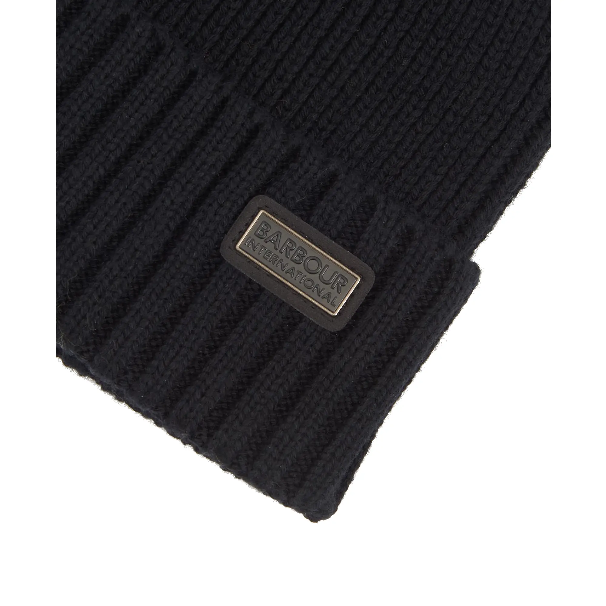Product image 2 of 3 of Barbour International Men's Chester Beanie - Black
