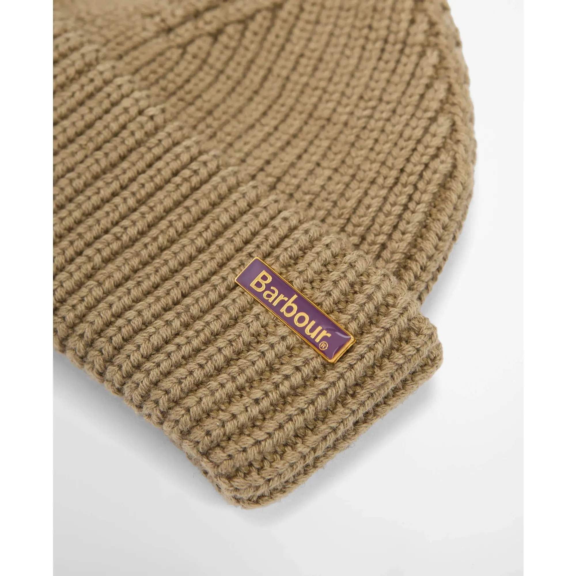 Product image 2 of 2 of Barbour Men's Mosely Fisherman Beanie - Mushroom