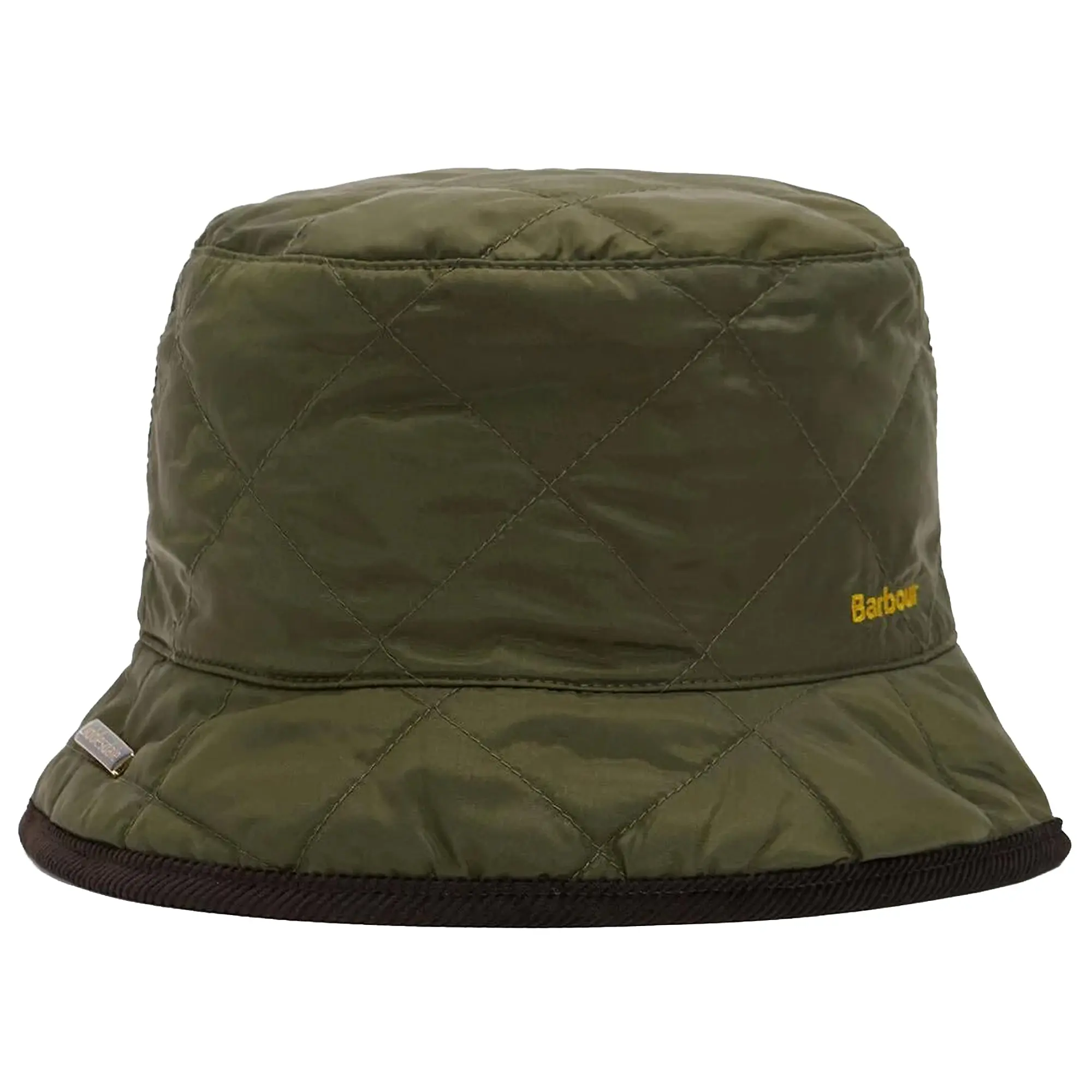 Product image 1 of 4 of Barbour Men's Liddesdale Reversible Bucket Hat - Olive / Shadow Classic Tartan