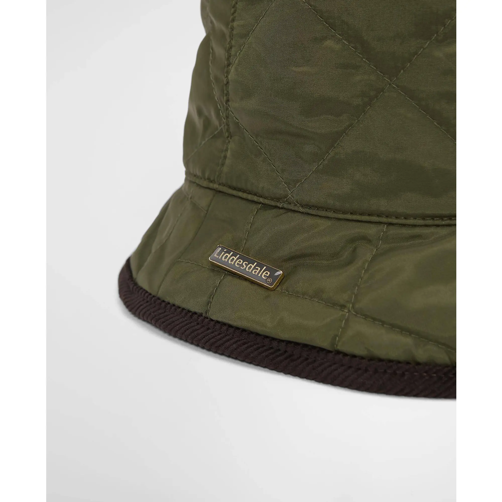 Product image 2 of 4 of Barbour Men's Liddesdale Reversible Bucket Hat - Olive / Shadow Classic Tartan