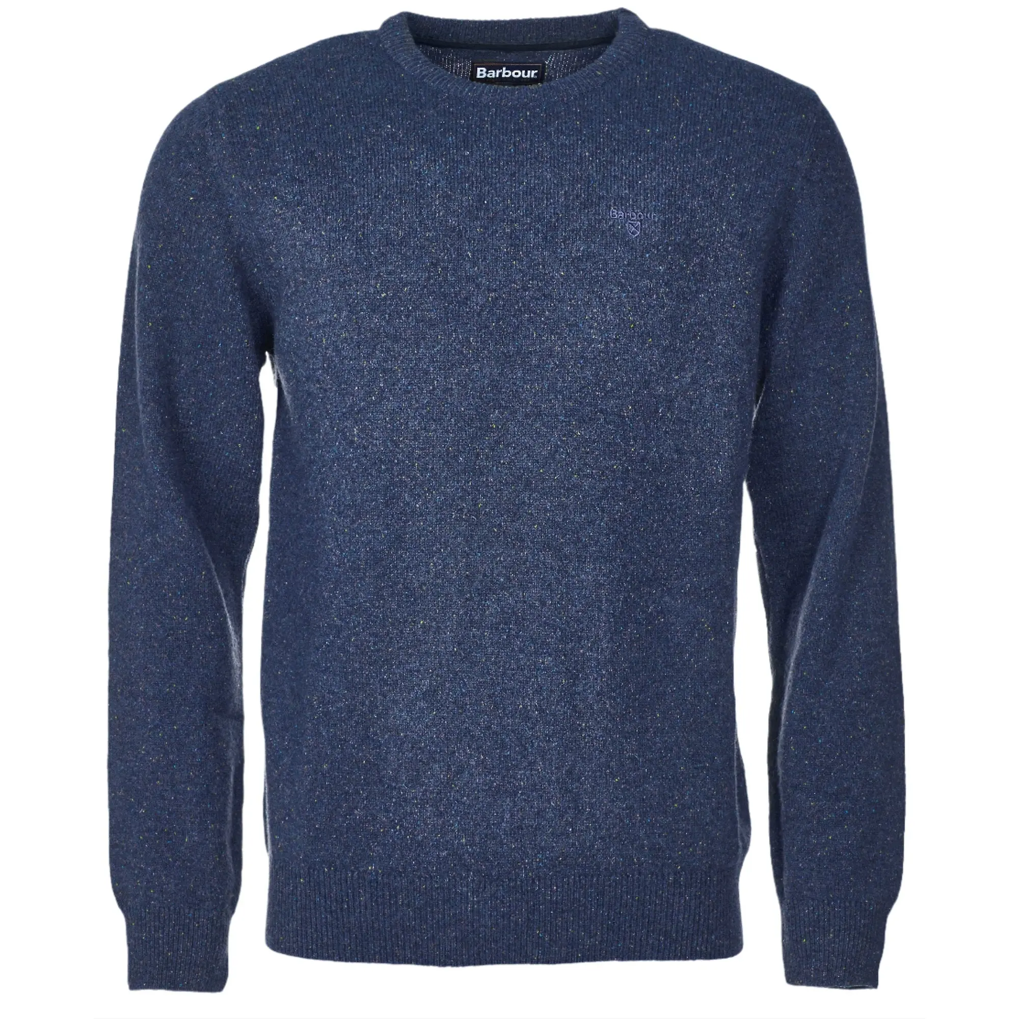 Product image 1 of 6 of Barbour Men's Tisbury Crew Neck Jumper - Deep Blue