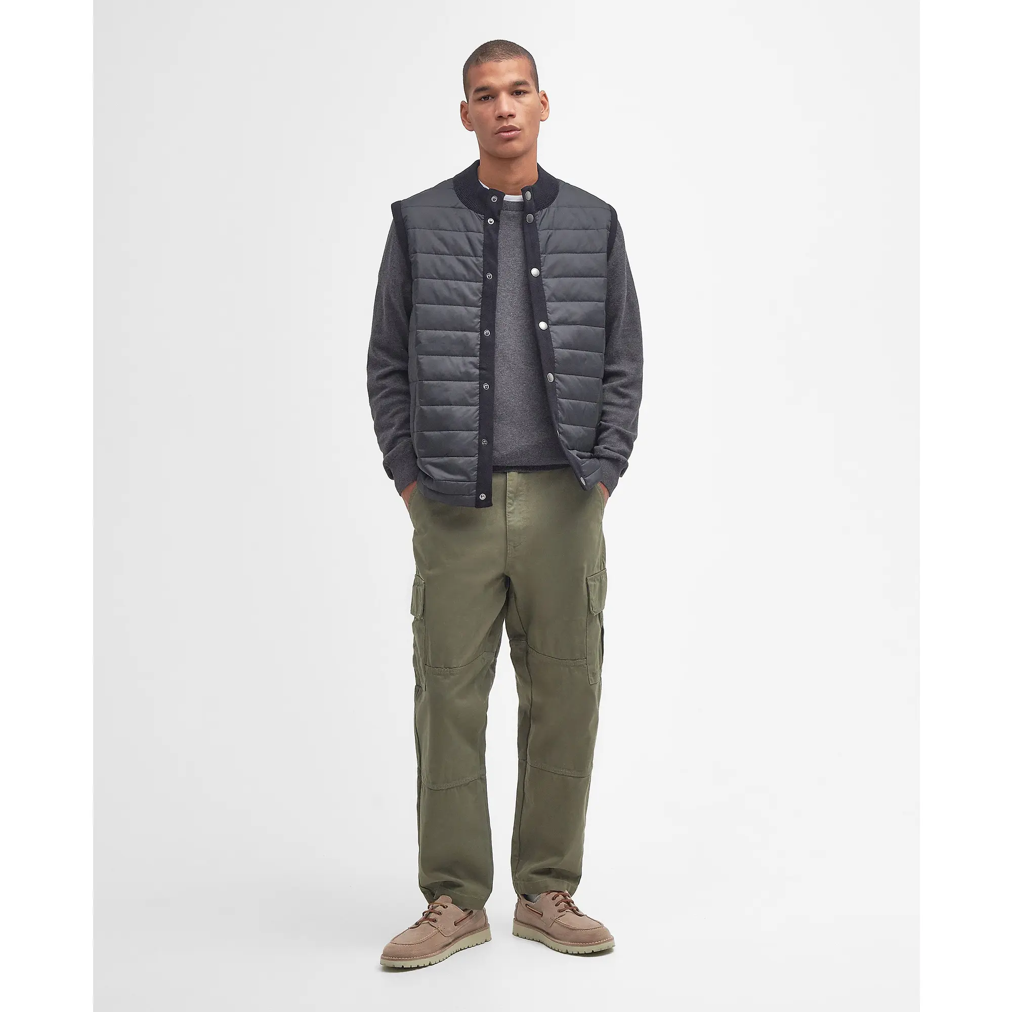 Product image 3 of 8 of Barbour Men's Essential Gilet - Black