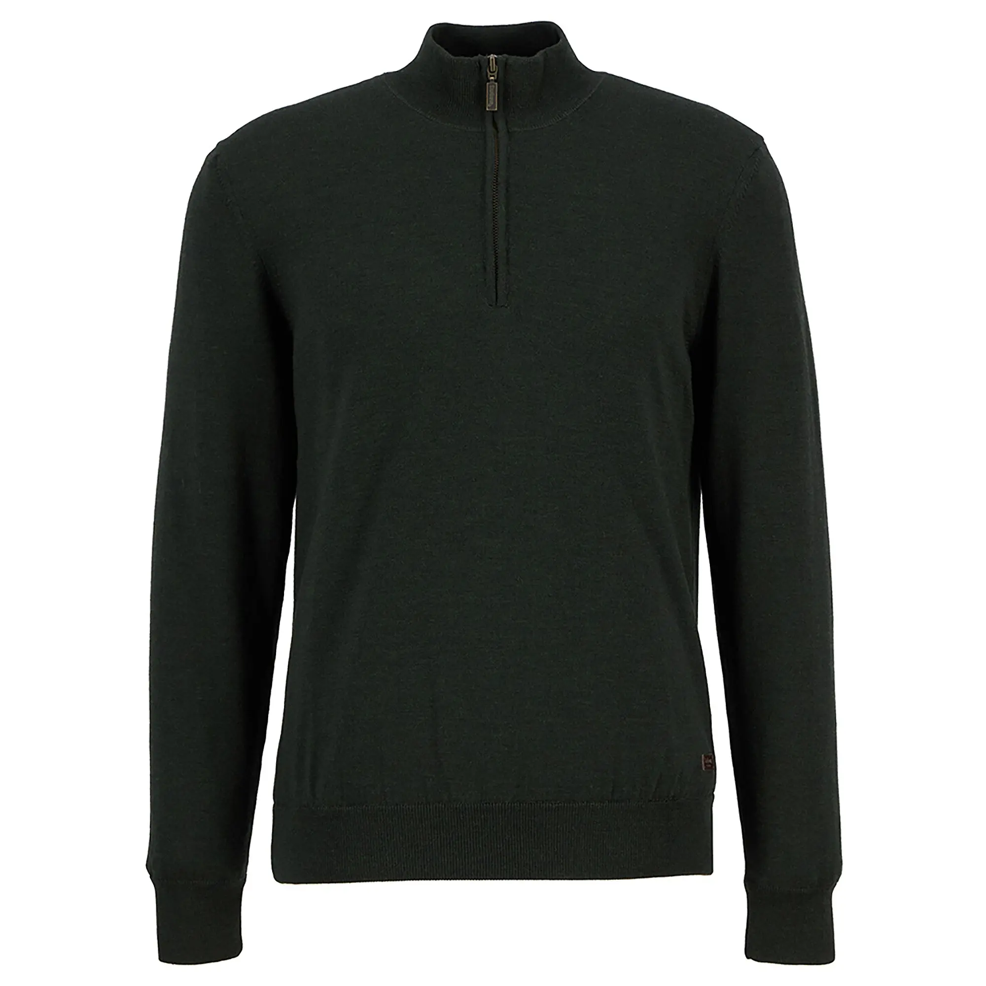 Product image 1 of 7 of Barbour Men's Gamlin Waterproof Half Zip Sweater - Olive