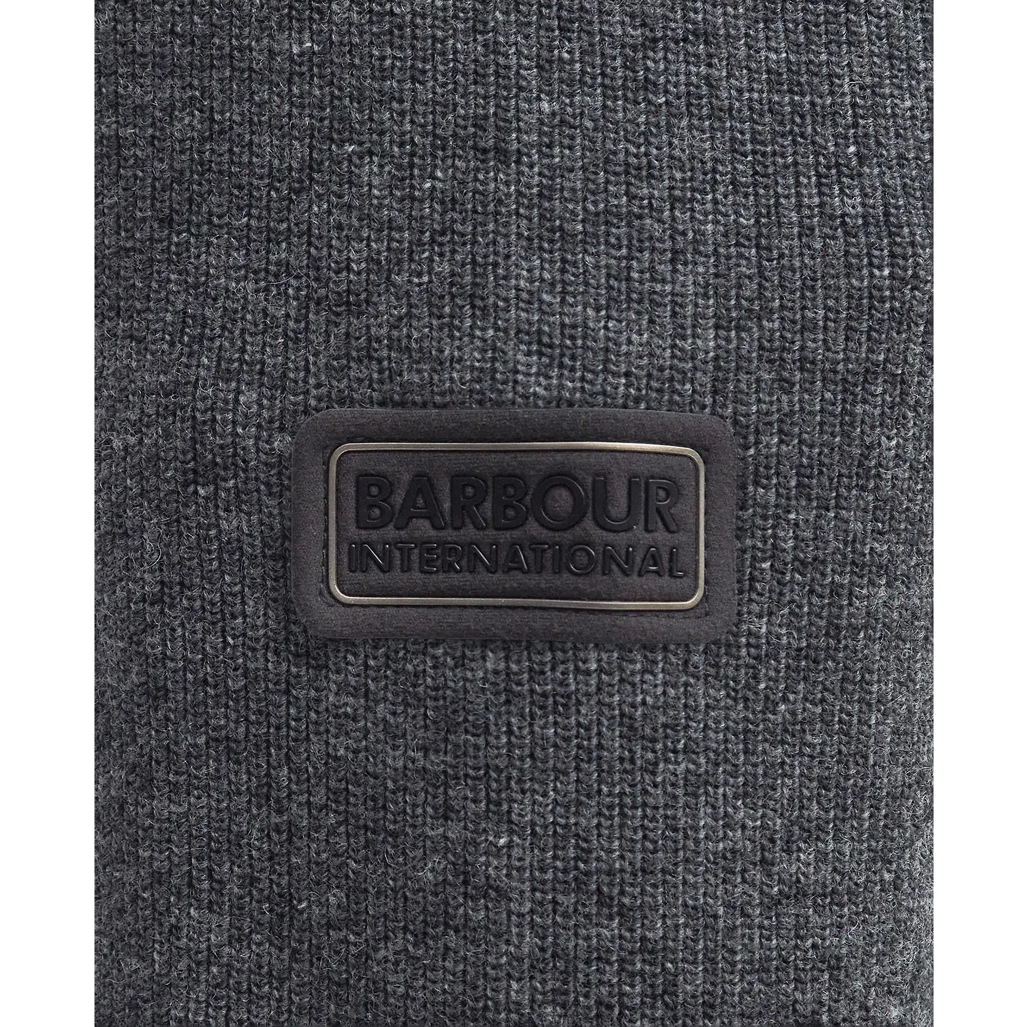 Product image 6 of 7 of Barbour International Men's Crawley Half-Zip Jumper - Charcoal Marl