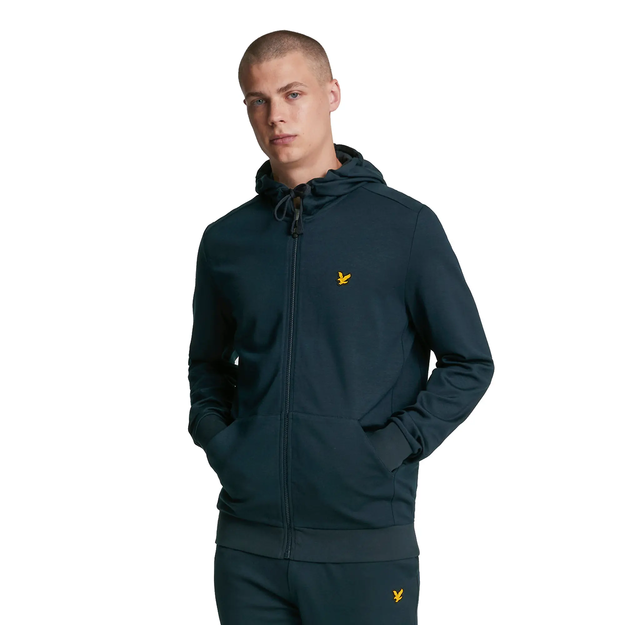 Product image 1 of 5 of Lyle & Scott Men's Sports Full-Zip Hoodie - Dark Navy