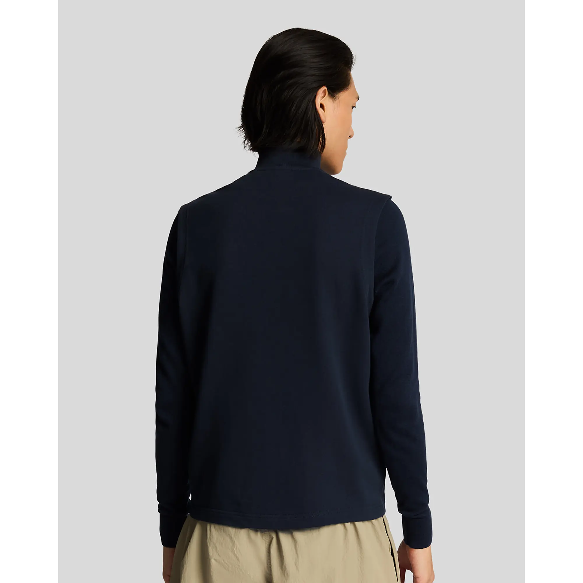 Product image 4 of 5 of Lyle & Scott Men's Tonal Hybrid Gilet - Dark Navy