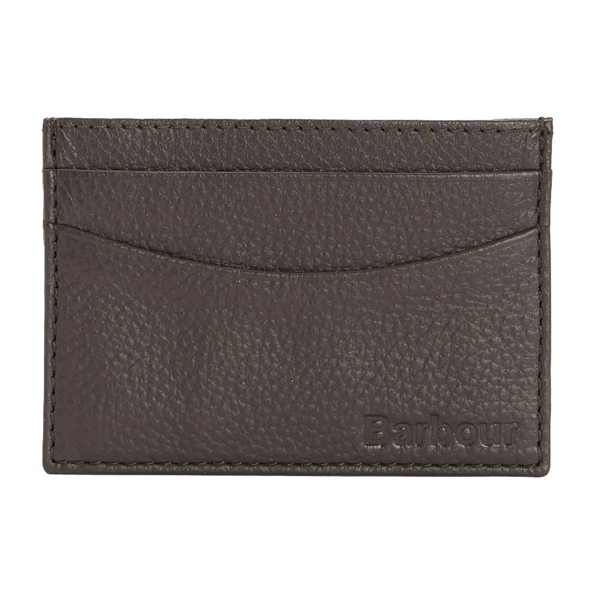 Product image 1 of 5 of Barbour Men's Amble Leather Card Holder - Dark Brown