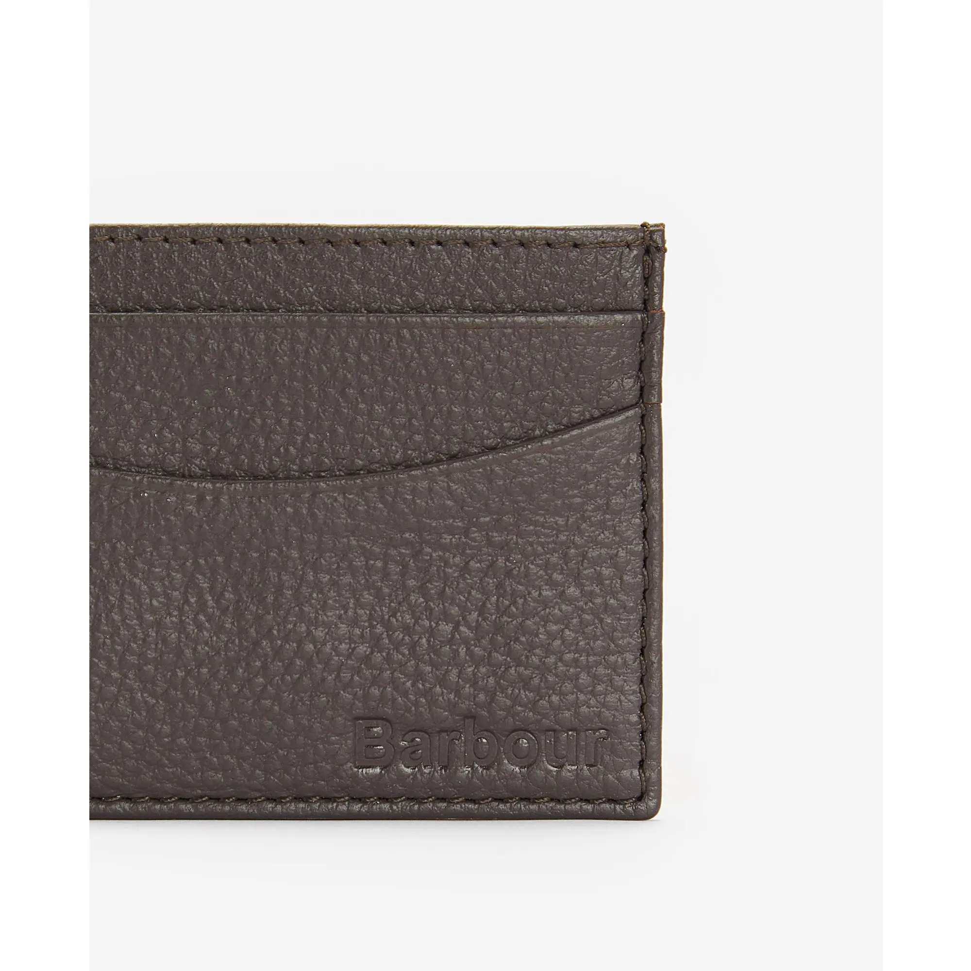 Product image 5 of 5 of Barbour Men's Amble Leather Card Holder - Dark Brown