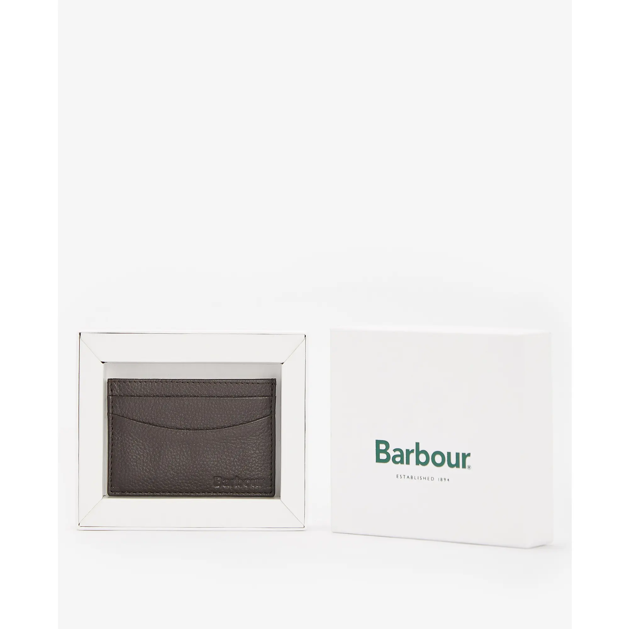 Product image 3 of 5 of Barbour Men's Amble Leather Card Holder - Dark Brown