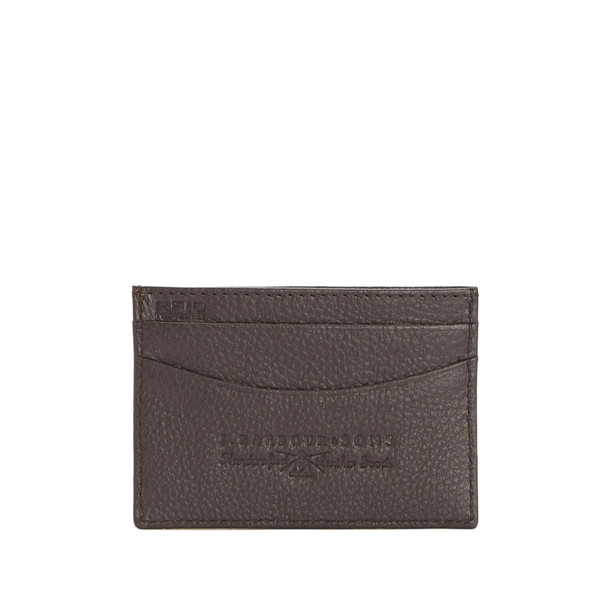 Product image 2 of 5 of Barbour Men's Amble Leather Card Holder - Dark Brown
