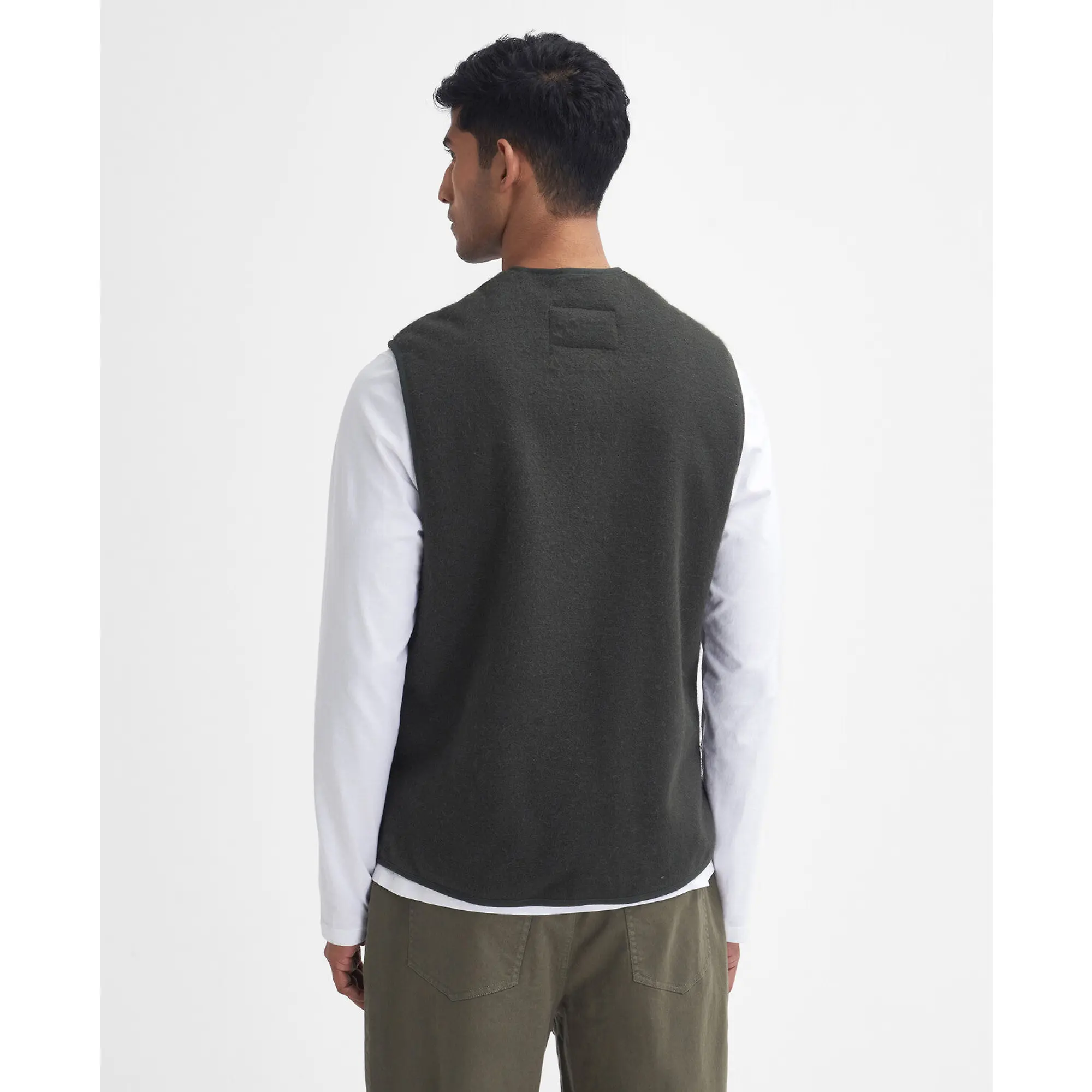 Product image 4 of 7 of Barbour Men's Warm Pile Zip Liner - Sage