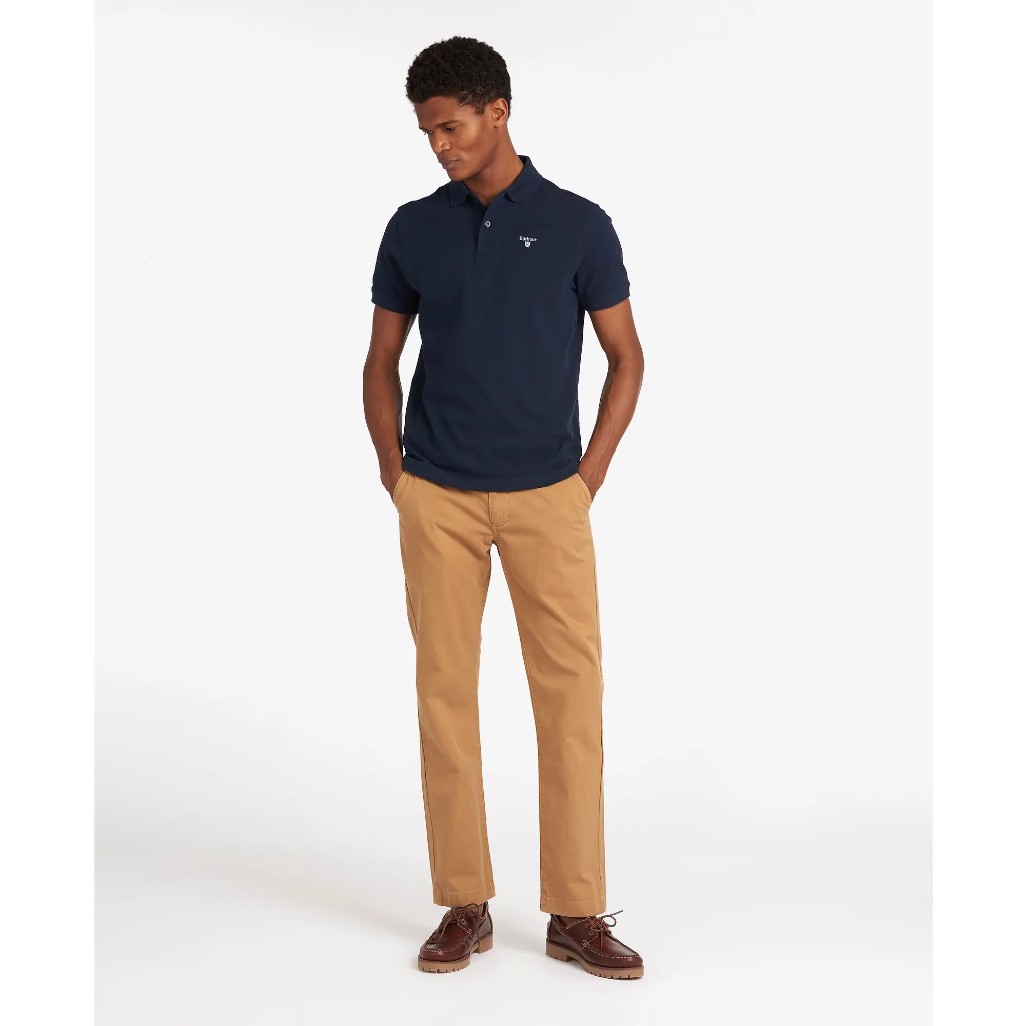 Product image 5 of 7 of Barbour Men's Sports Polo Shirt - Navy