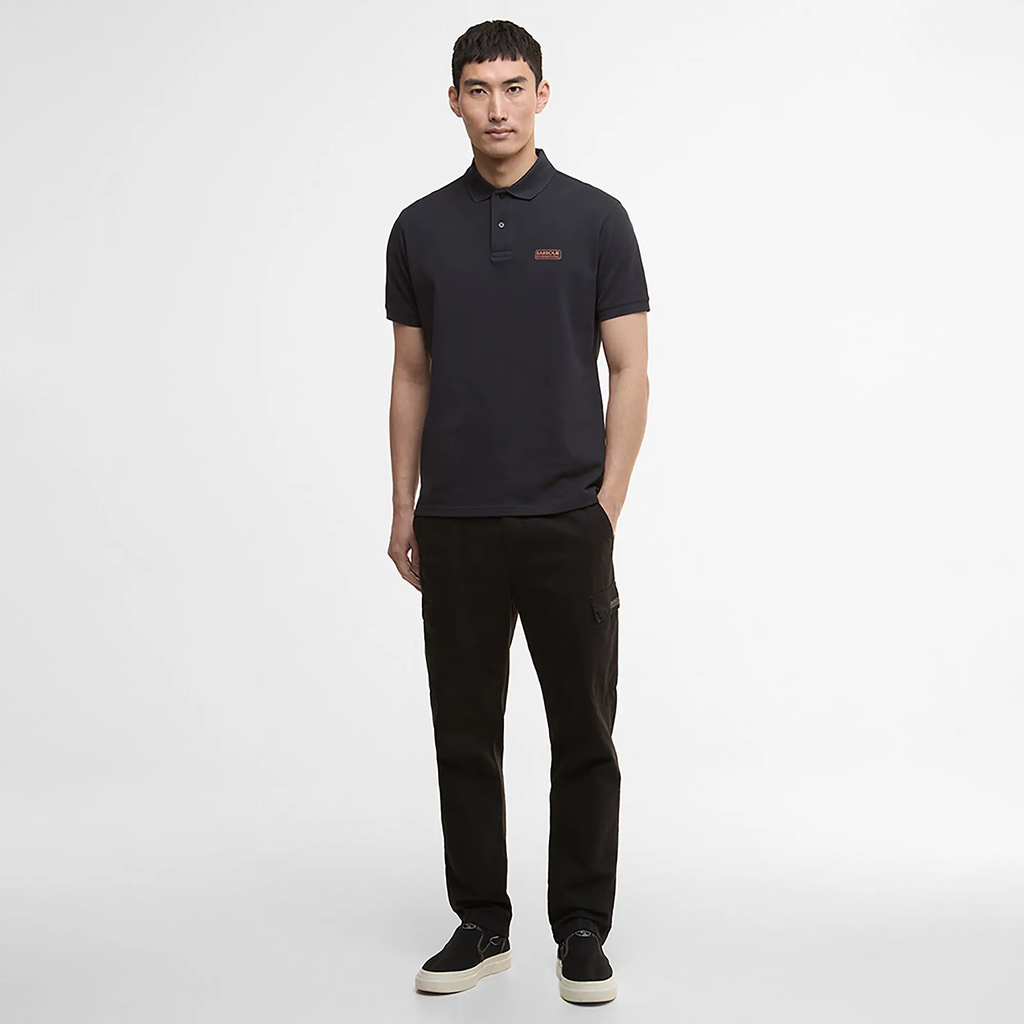 Product image 3 of 6 of Barbour International Men's Essential Polo Shirt - Dark Navy