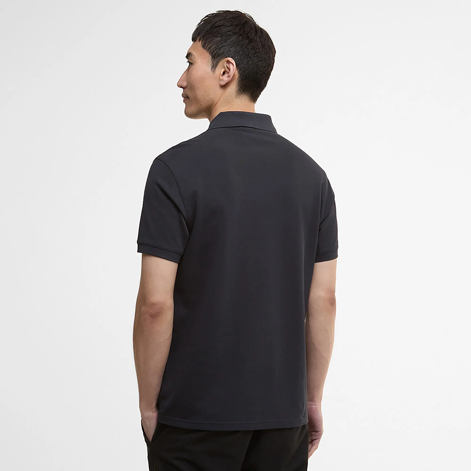 Product image 4 of 6 of Barbour International Men's Essential Polo Shirt - Dark Navy