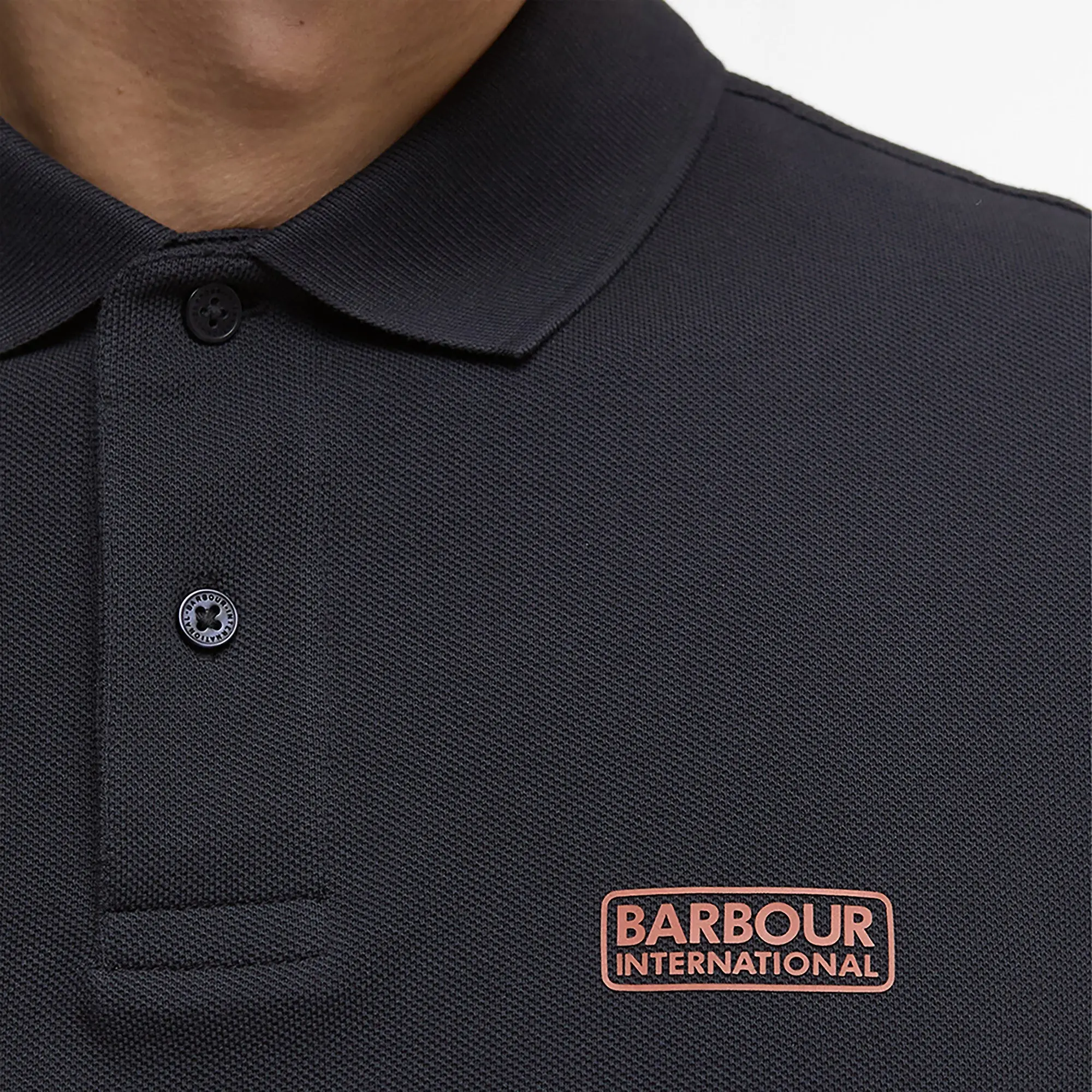 Product image 6 of 6 of Barbour International Men's Essential Polo Shirt - Dark Navy
