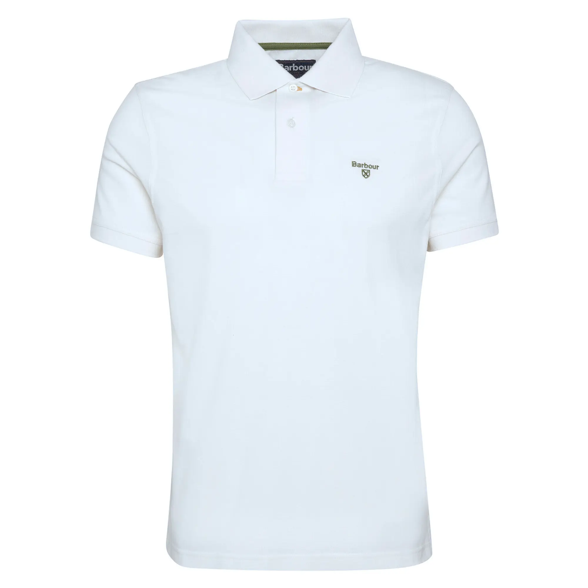 Product image 1 of 6 of Barbour Men's Lightweight Sports Polo Shirt - Whisper White
