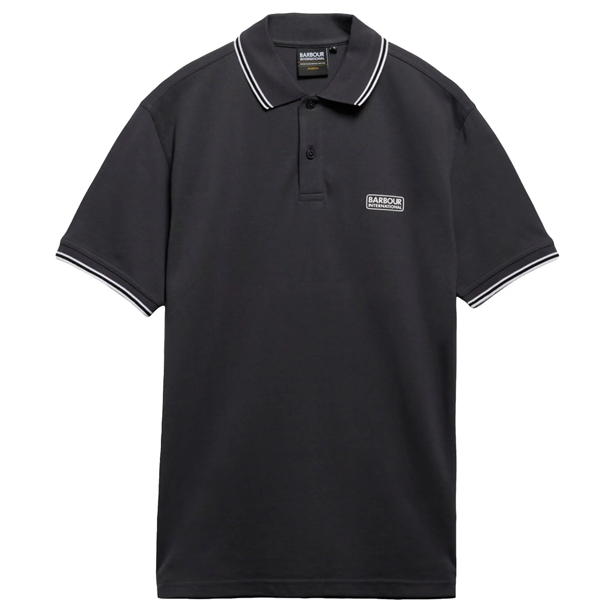 Product image 1 of 2 of Barbour International Men's Evan Polo Shirt - Solid Asphalt