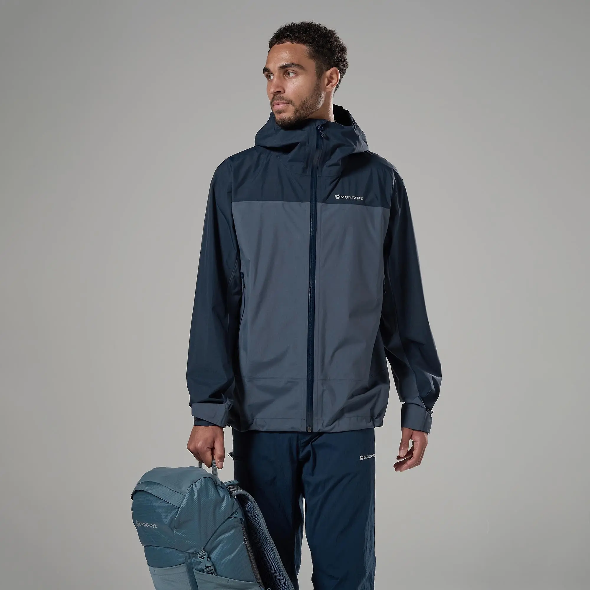 Product image 2 of 7 of Montane Men's Norste Lite Waterproof Jacket - Dark Sky