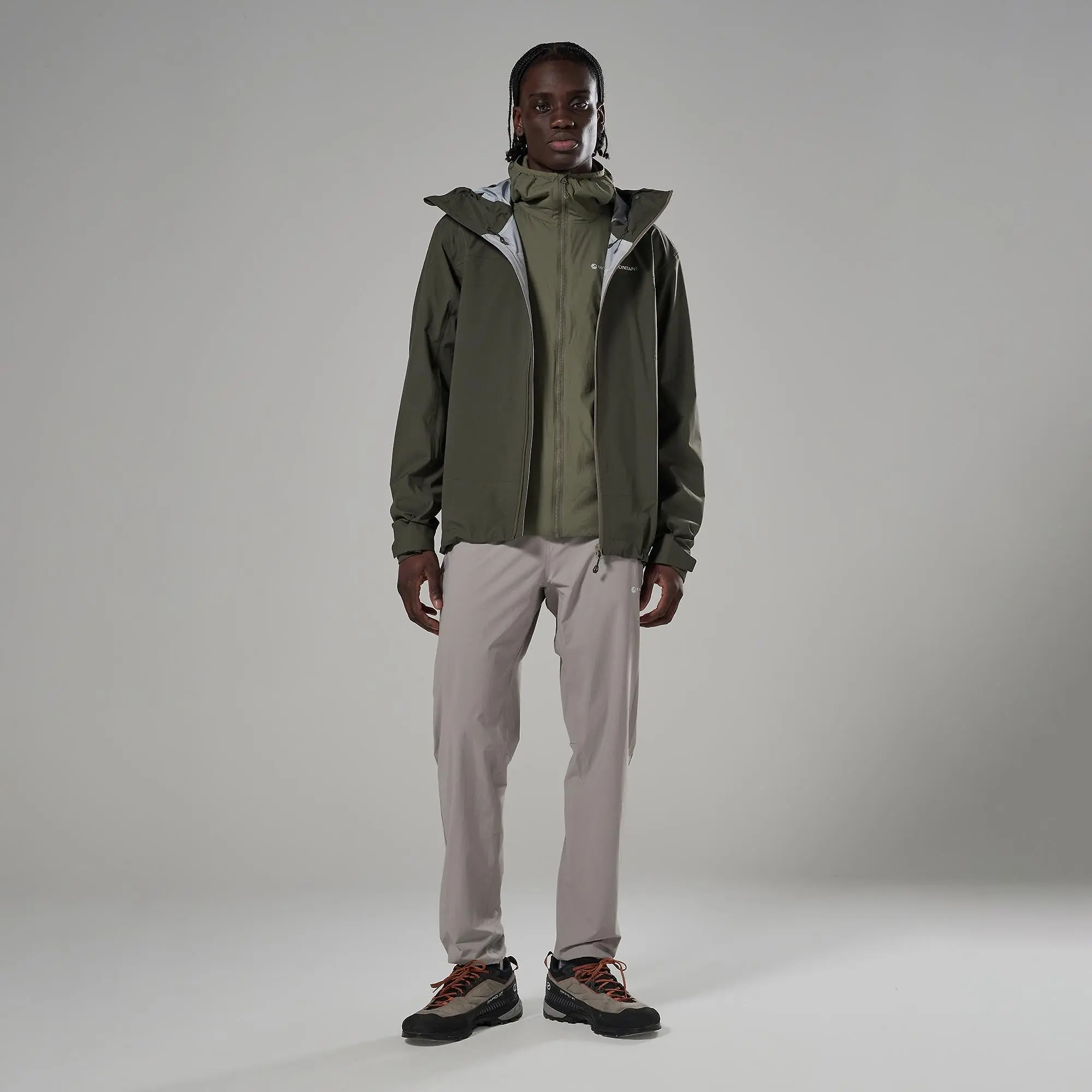 Product image 4 of 8 of Montane Men's Norste Waterproof Jacket - Moss