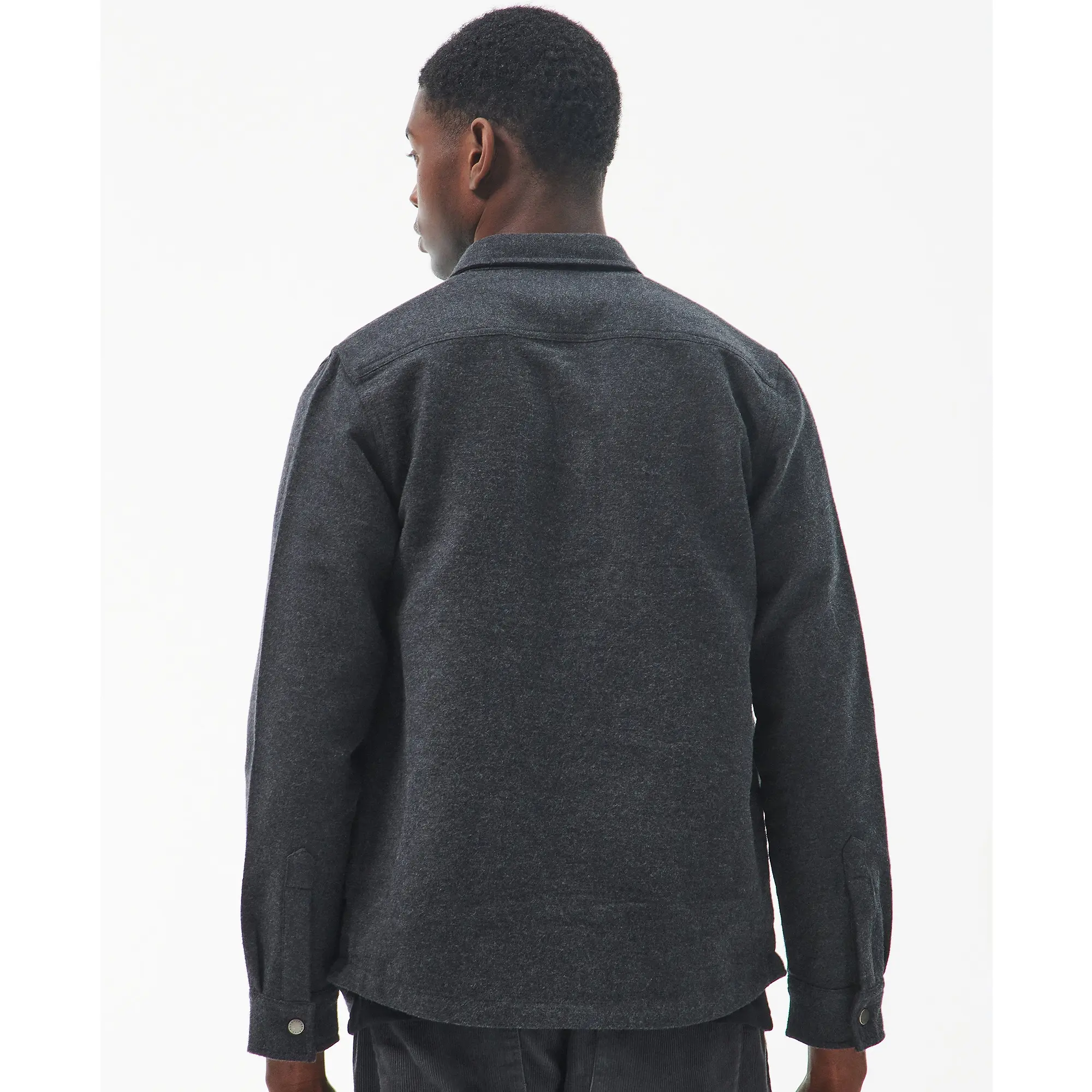 Product image 3 of 9 of Barbour Men's Carrbridge Overshirt - Smoke Marl