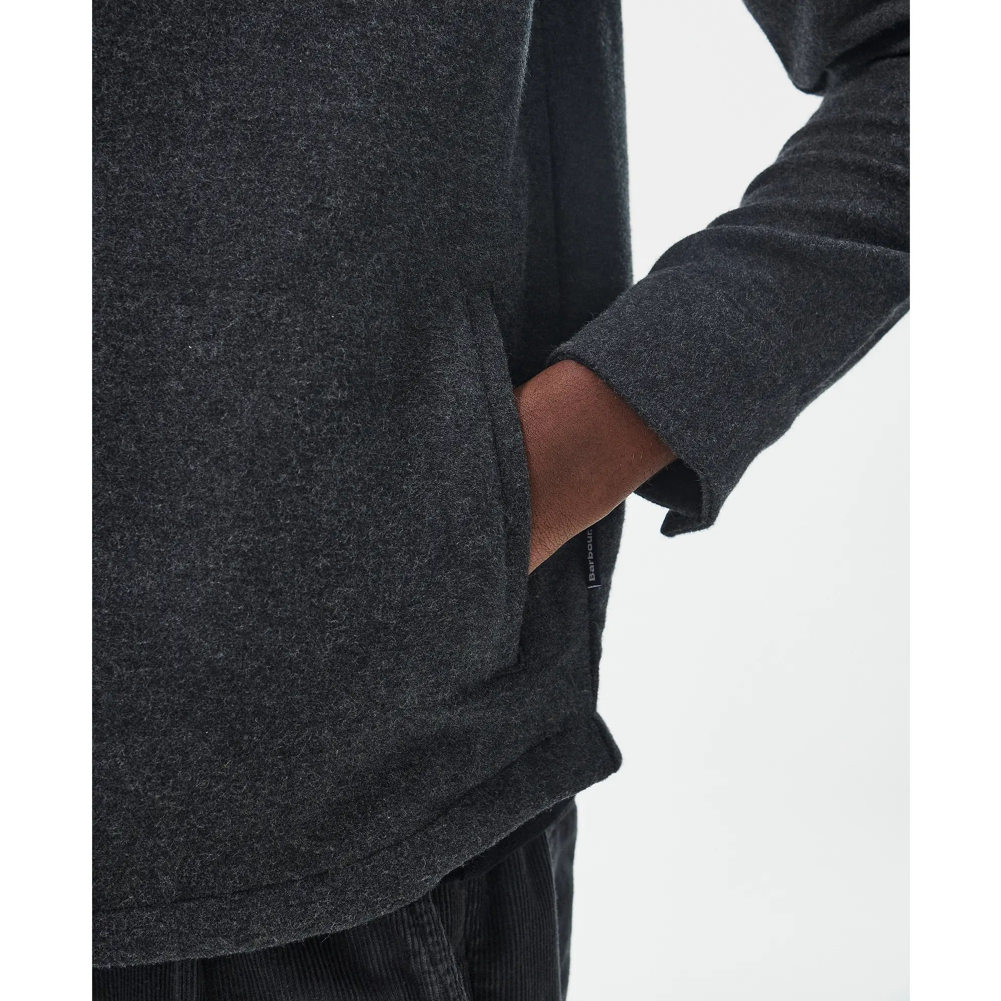 Product image 6 of 9 of Barbour Men's Carrbridge Overshirt - Smoke Marl