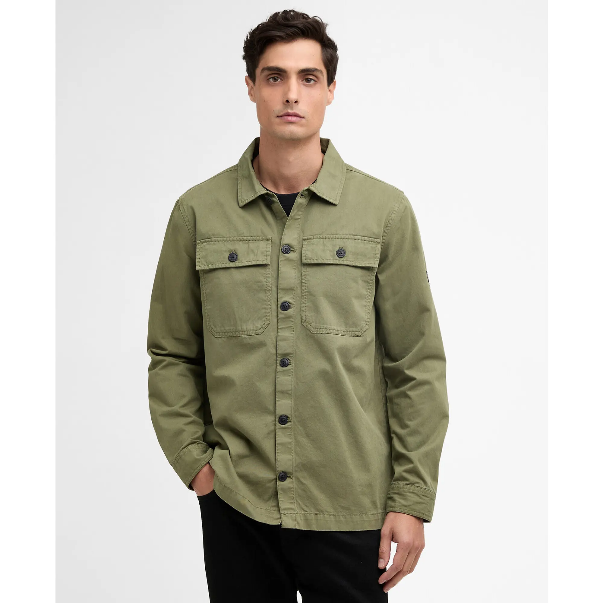 Product image 2 of 5 of Barbour International Men's Arlo Overshirt - Burnt Olive