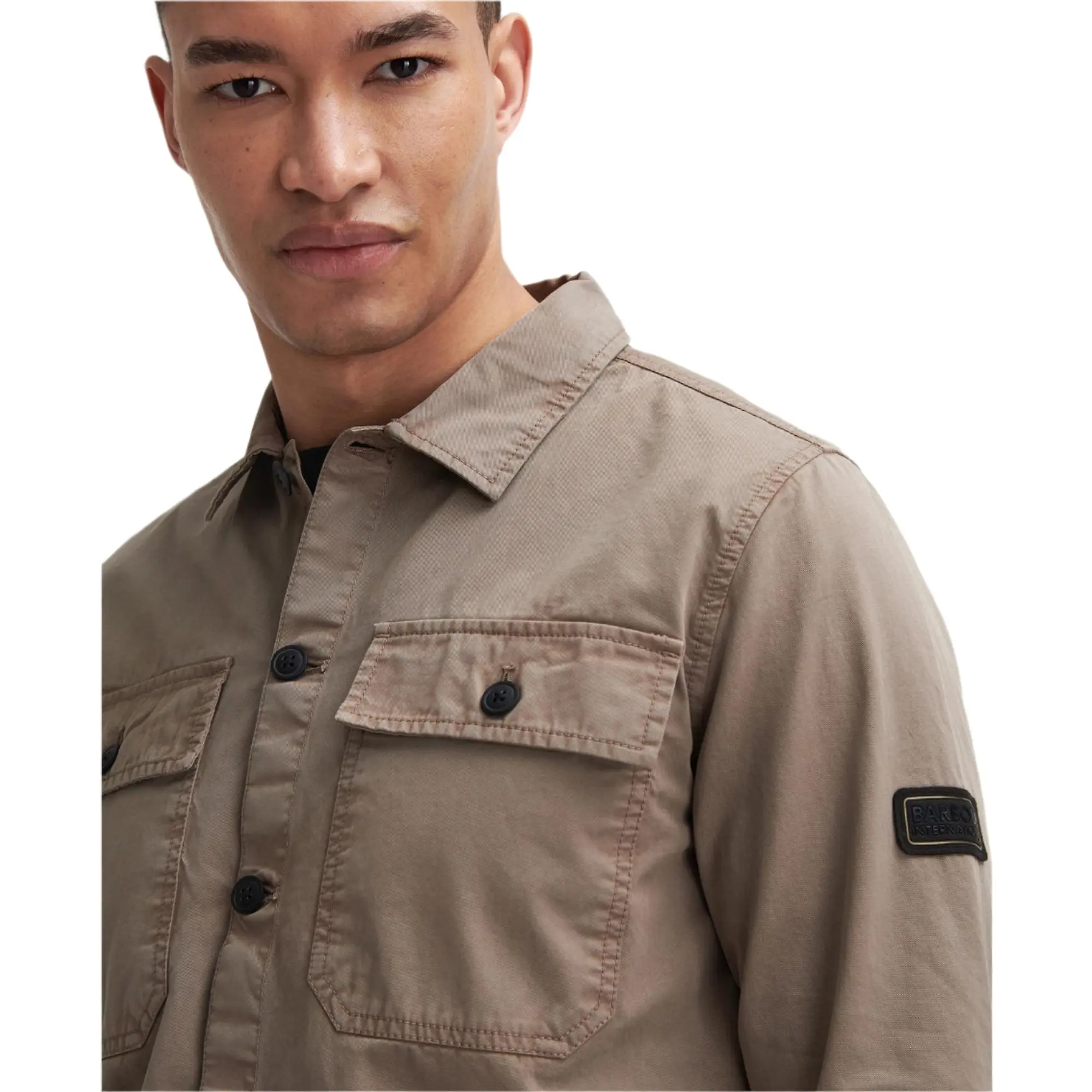 Product image 4 of 7 of Barbour International Men's Arlo Overshirt - Brindle